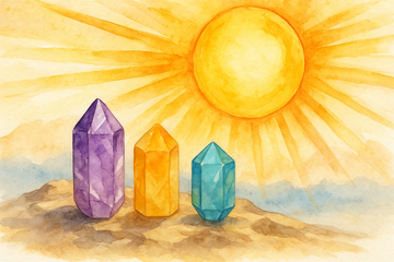 ☀️ Solar Energy & Crystal Vitality｜How Sunlight Activates Your Inner Power