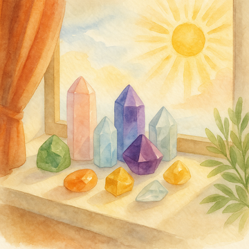 🌞 Crystal Rituals for Everyday Balance｜Simple Practices for Modern Energy Healing