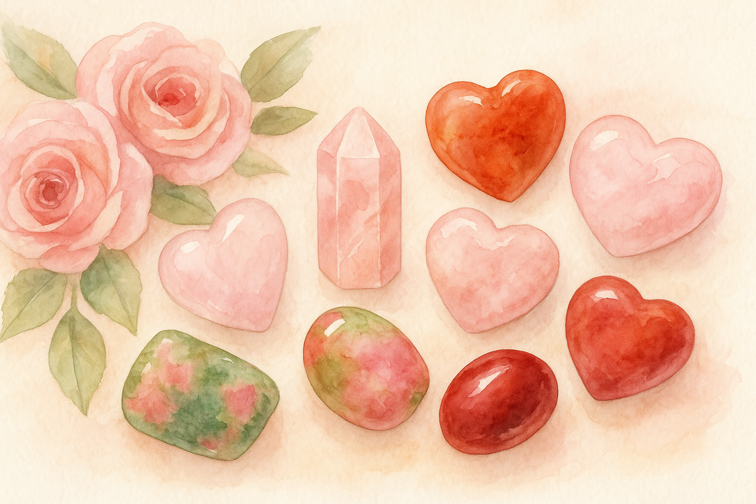 💖 The Meaning of Love Stones｜Crystals for Connection, Compassion, and Emotional Healingslider_item_myfpXr