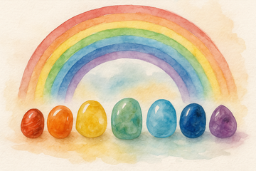 🌈 Chakra Frequencies & Crystal Resonance｜A Journey Through the Body’s Energy Spectrum