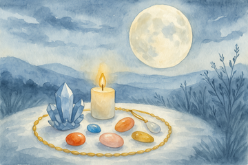 🌕 Full Moon Rituals｜Releasing, Recharging, and Realigning with Lunar Light