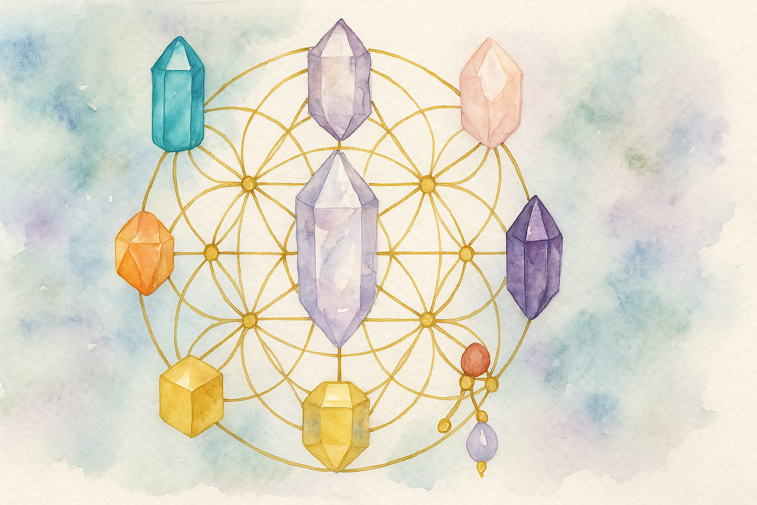 🔺 Crystal Grids & Sacred Geometry｜Designing Energy Patterns for Manifestation and Protectionslider_item_myfpXr