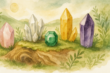 🌍 Crystal Energy & Earth’s Resonance｜The Connection Between Stones, Nature & Frequency