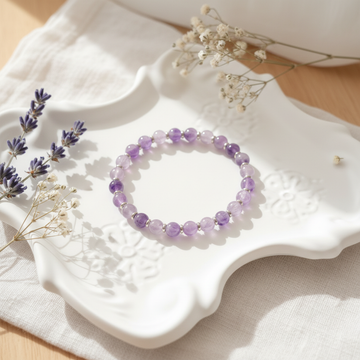 Calm & Clarity – Dreamy Amethyst Bracelet