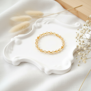 Abundance & Radiance – Golden Citrine Bracelet