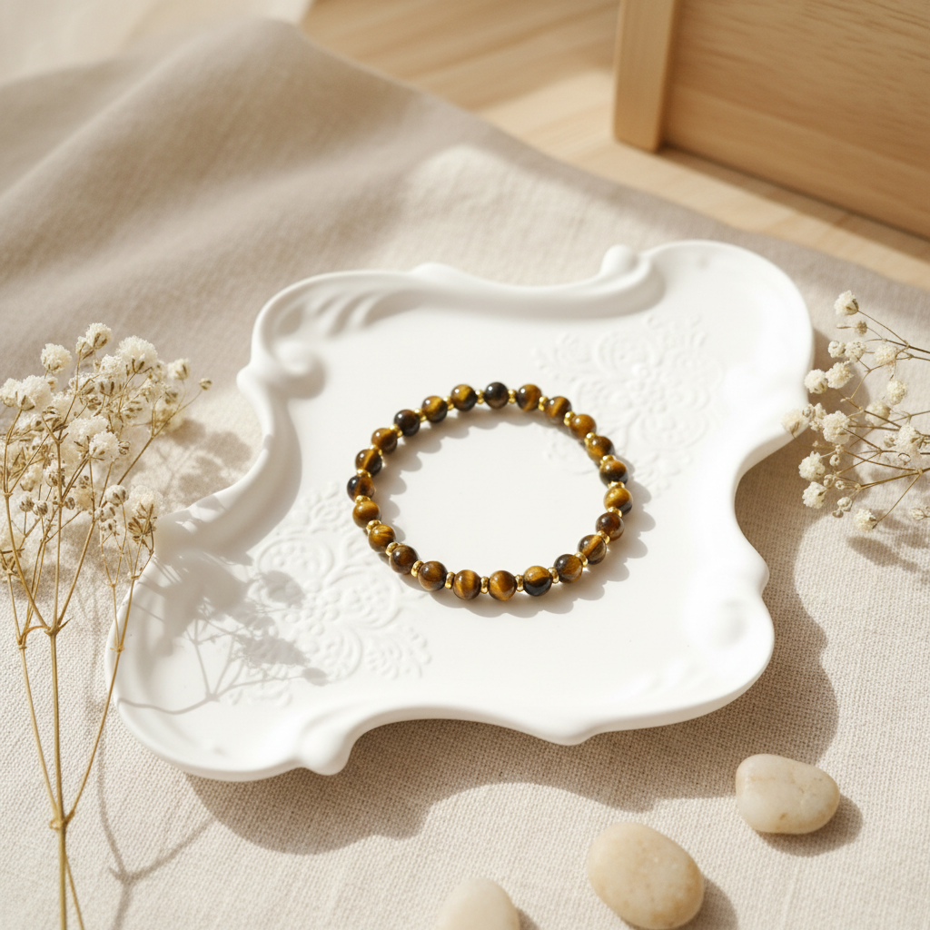 Courage & Strength – Tiger’s Eye Bracelet