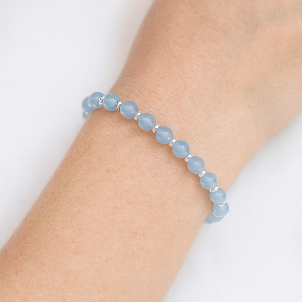 Clarity & Inner Peace– Aquamarine Bracelet