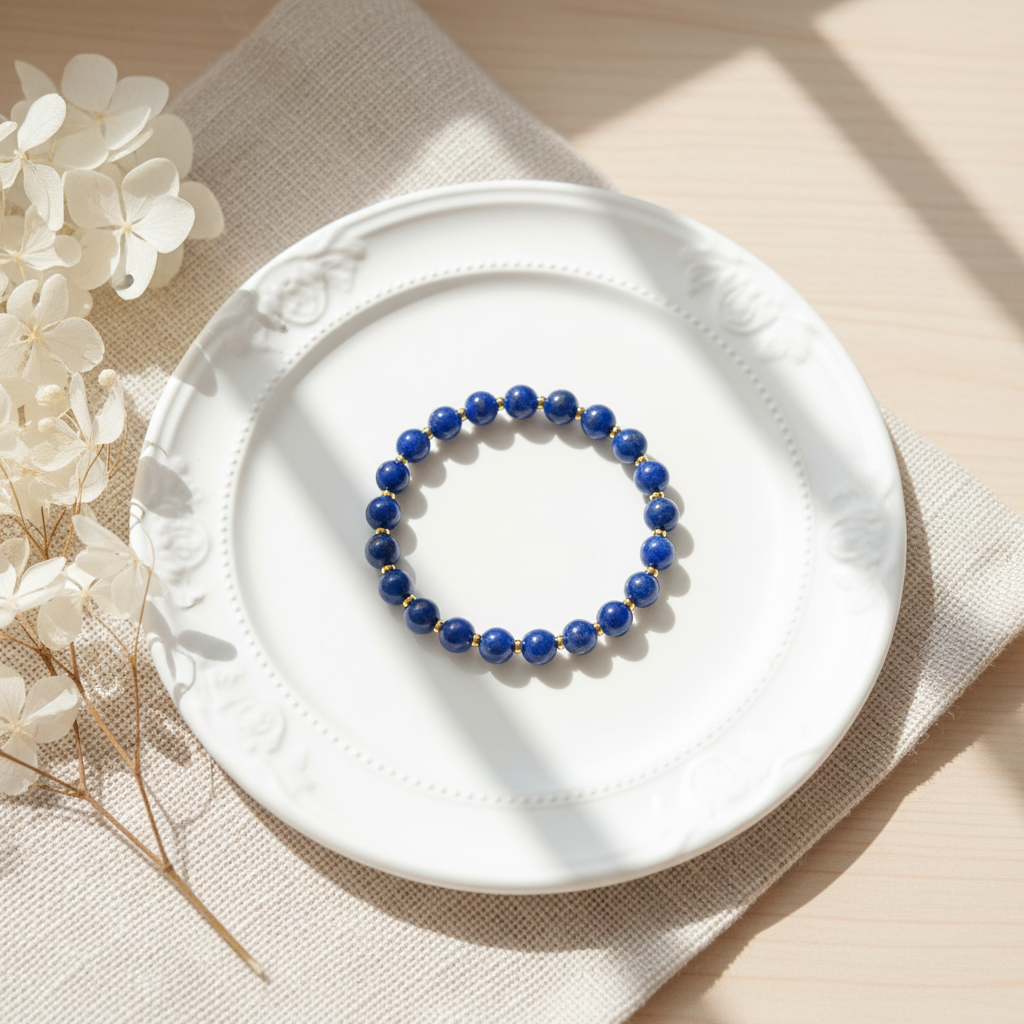 Inner Truth & Clarity – Lapis Lazuli Bracelet