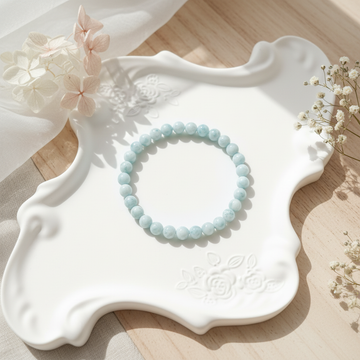 Calm & Clarity – Larimar Bracelet