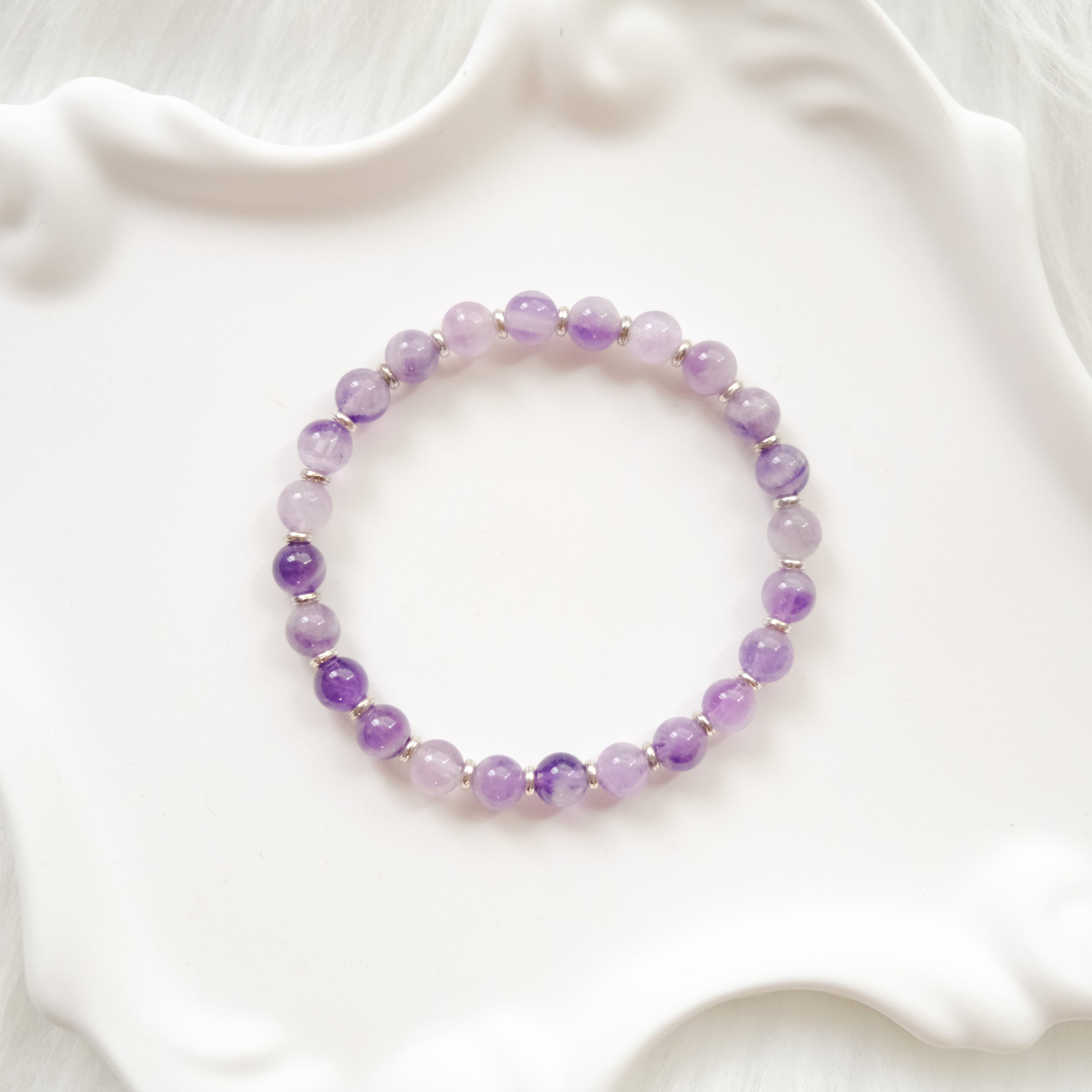 Calm & Clarity – Dreamy Amethyst Bracelet