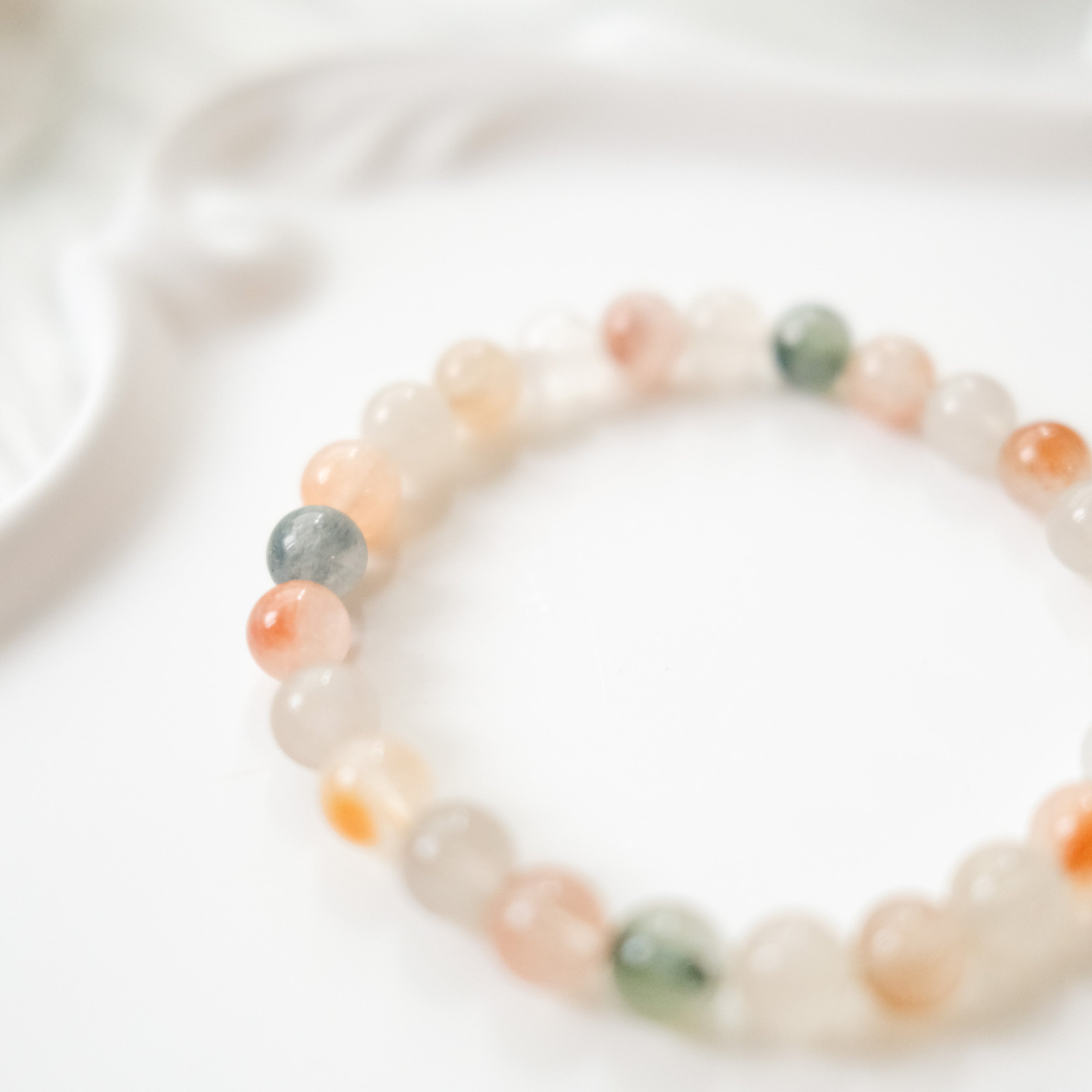 Rainbow Harmony – Rainbow Rutilated Quartz Bracelet