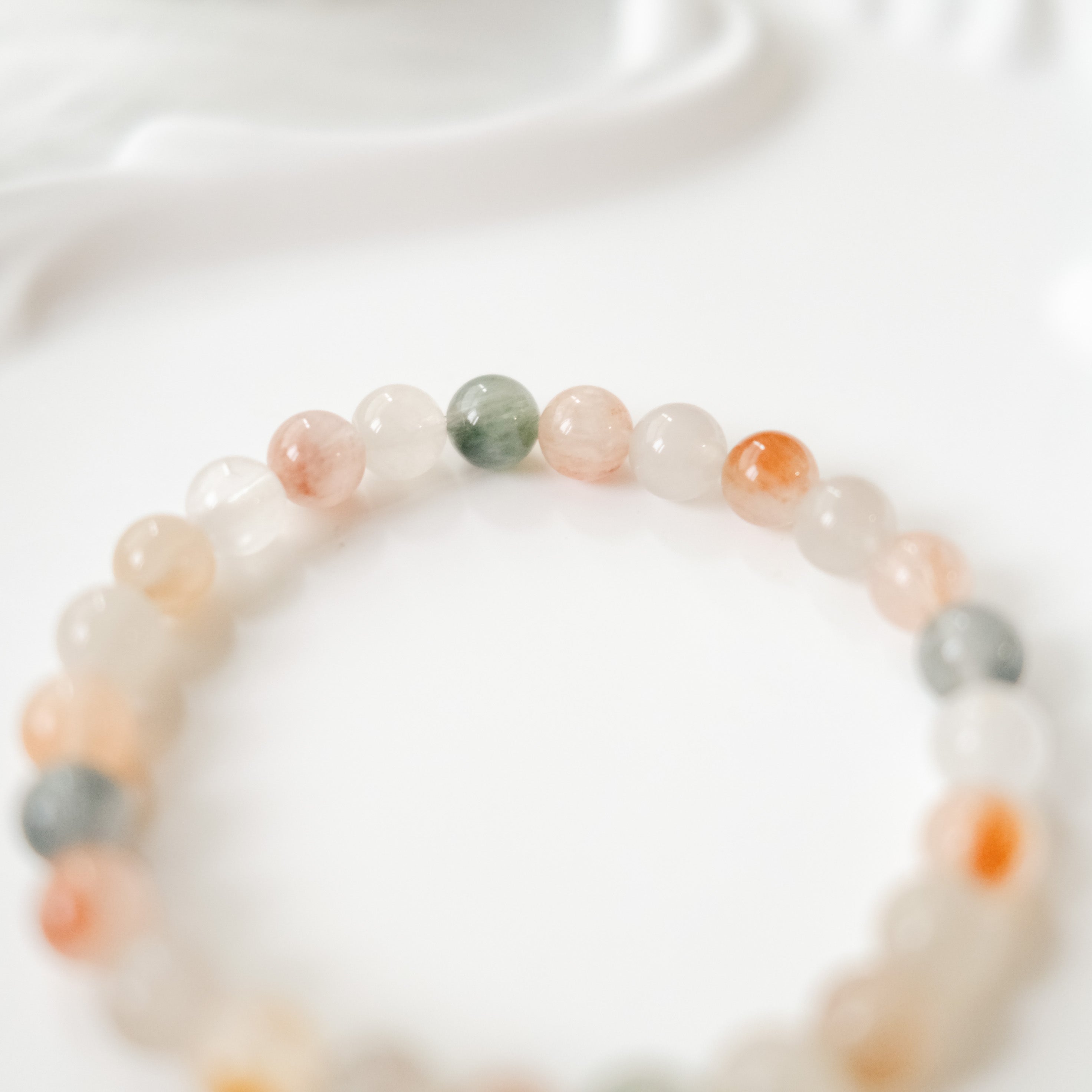 Rainbow Harmony – Rainbow Rutilated Quartz Bracelet
