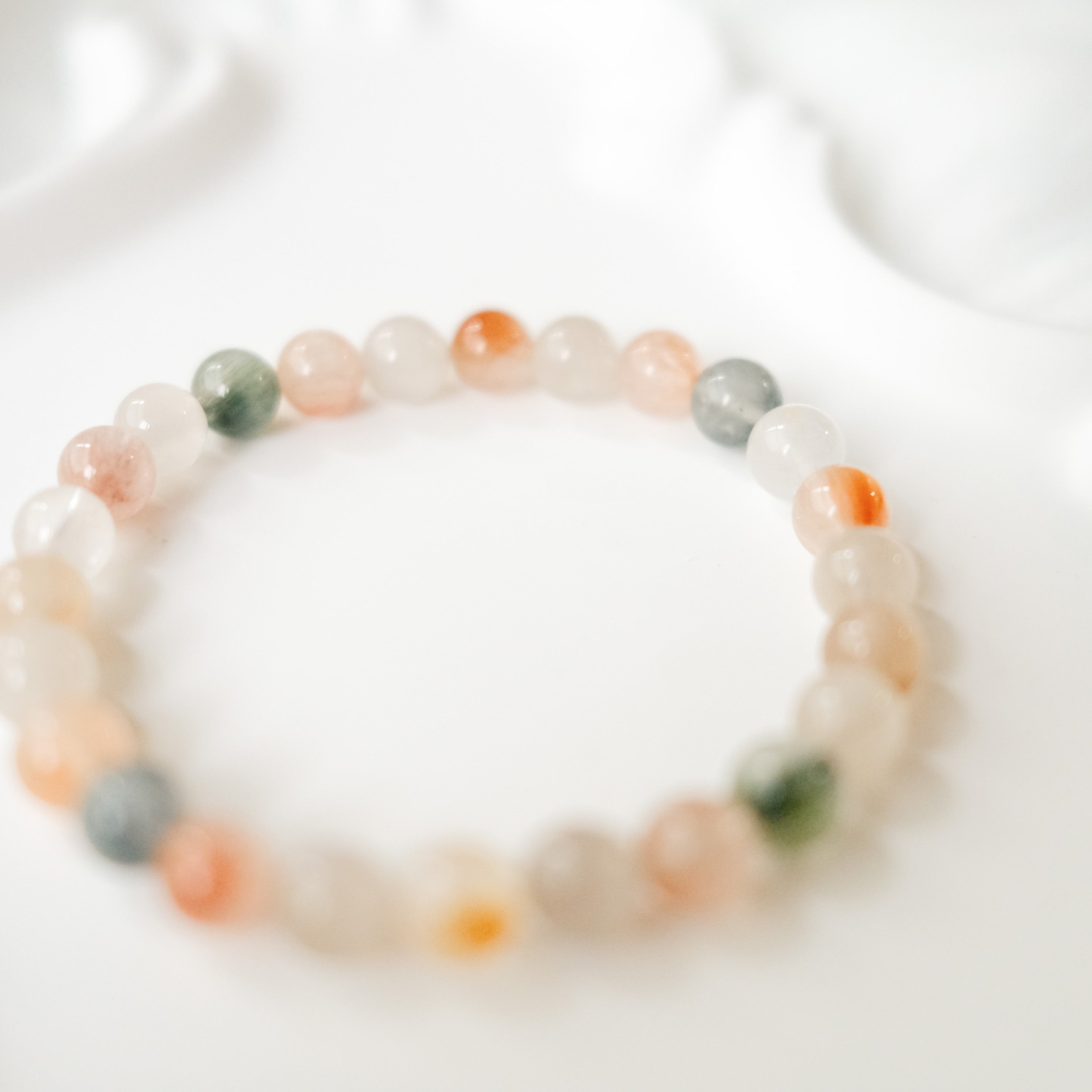 Rainbow Harmony – Rainbow Rutilated Quartz Bracelet