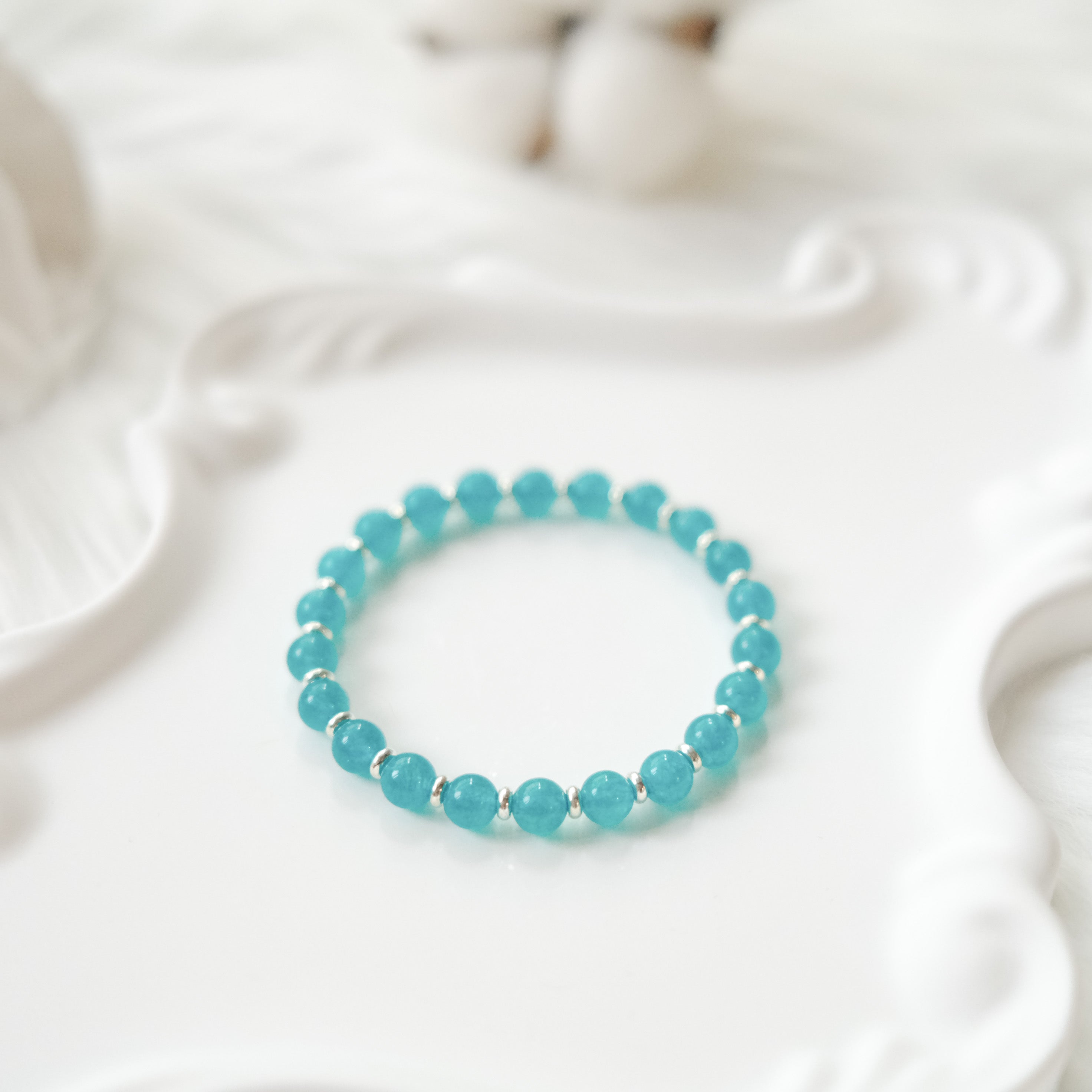 Calm & Courage – Amazonite Bracelet