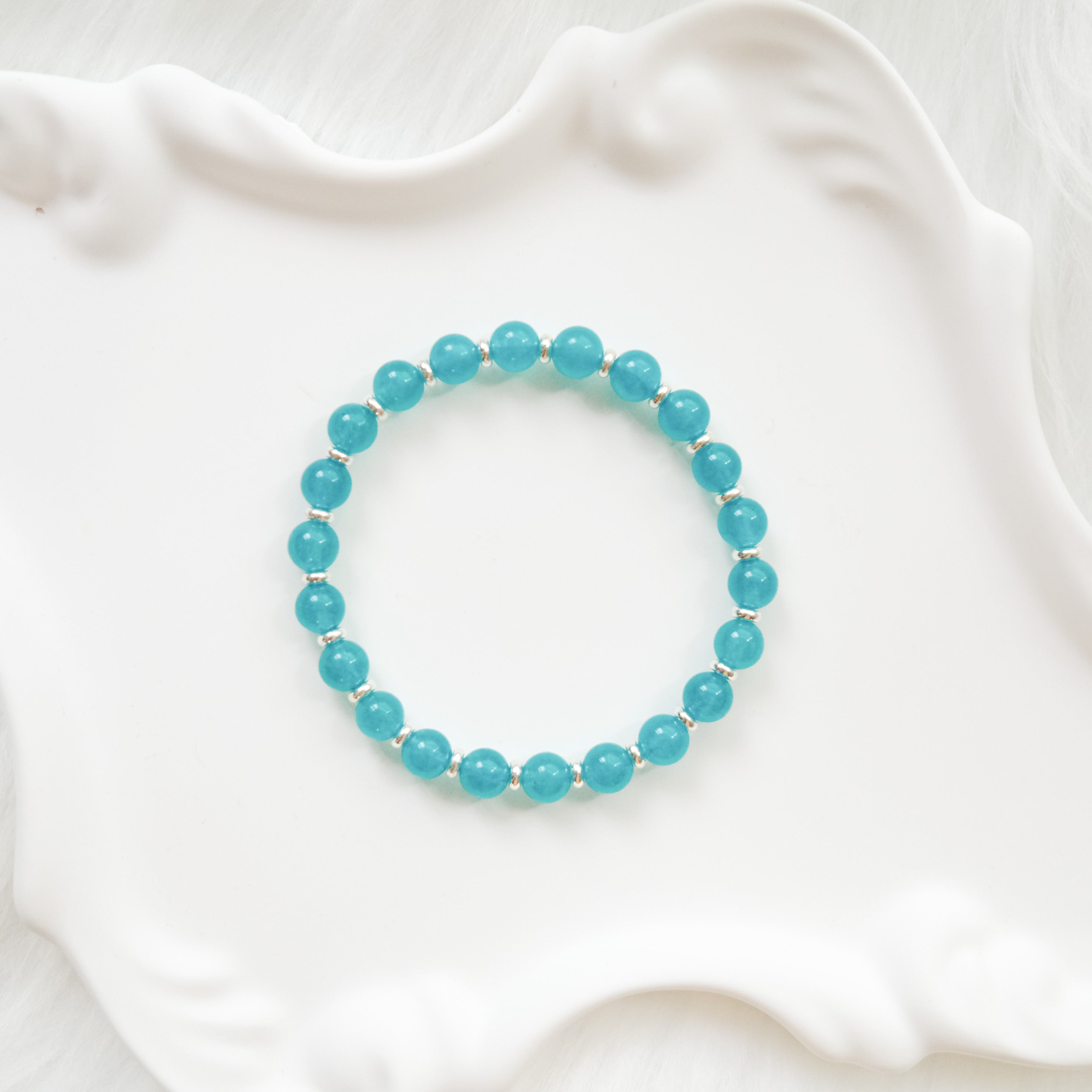 Calm & Courage – Amazonite Bracelet