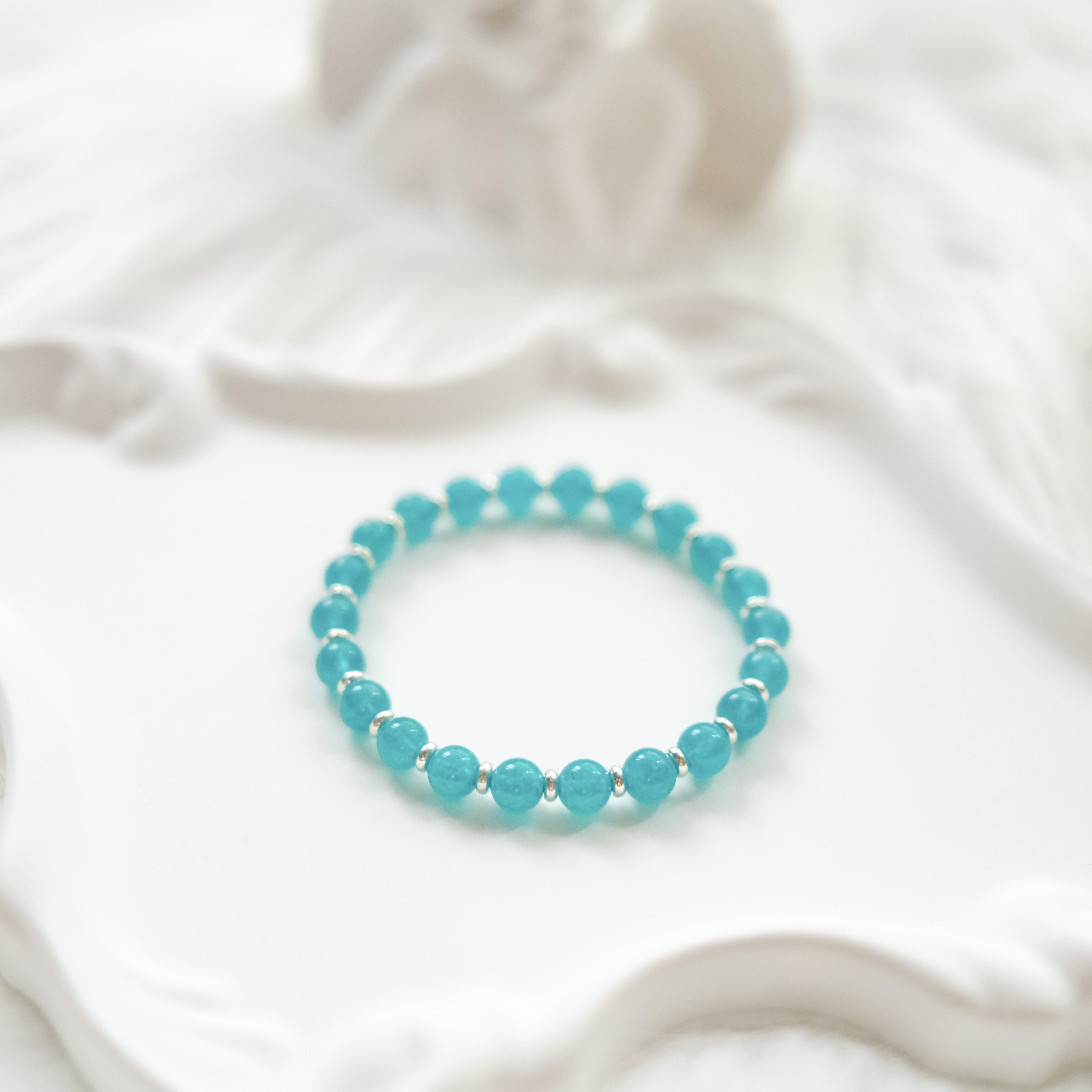 Calm & Courage – Amazonite Bracelet