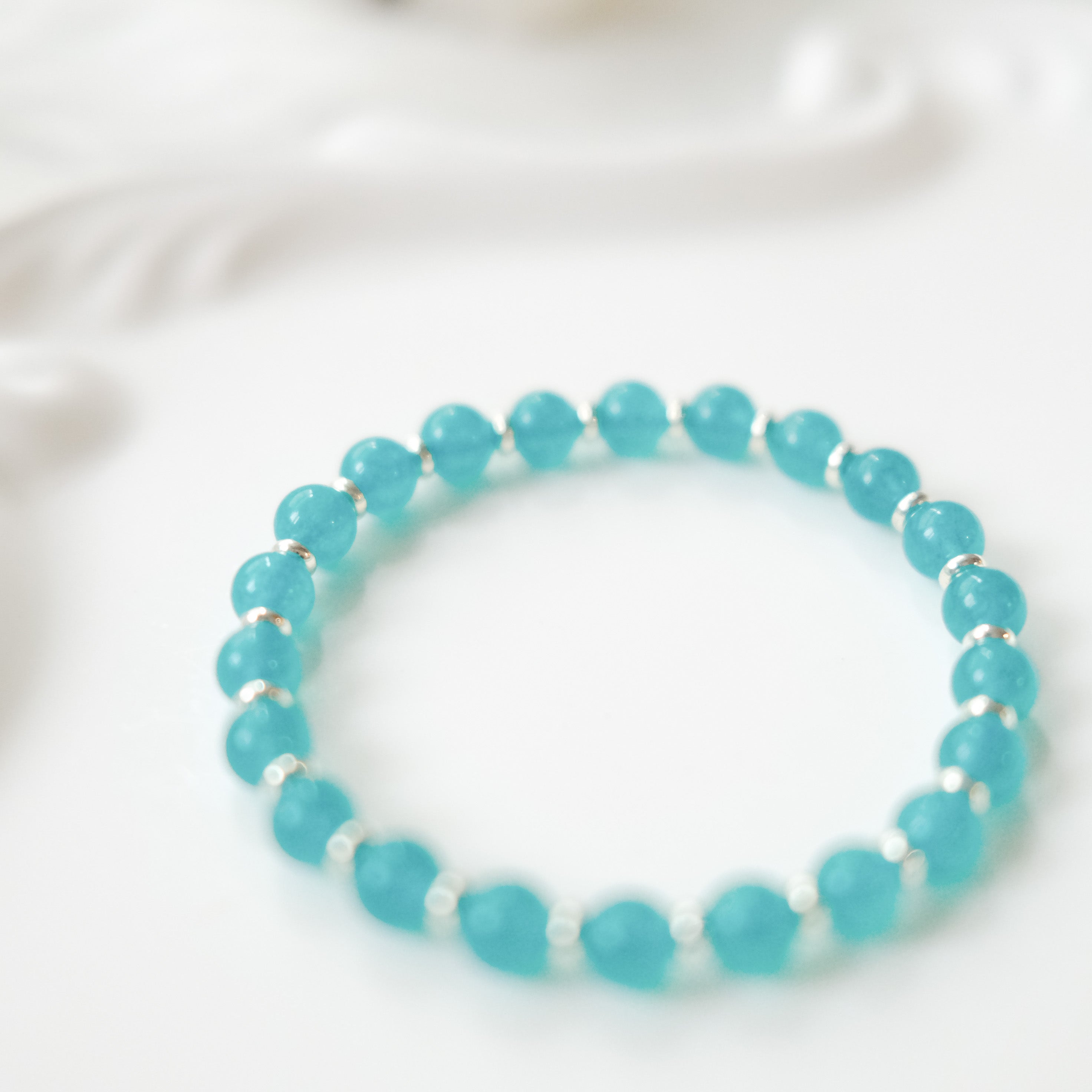 Calm & Courage – Amazonite Bracelet