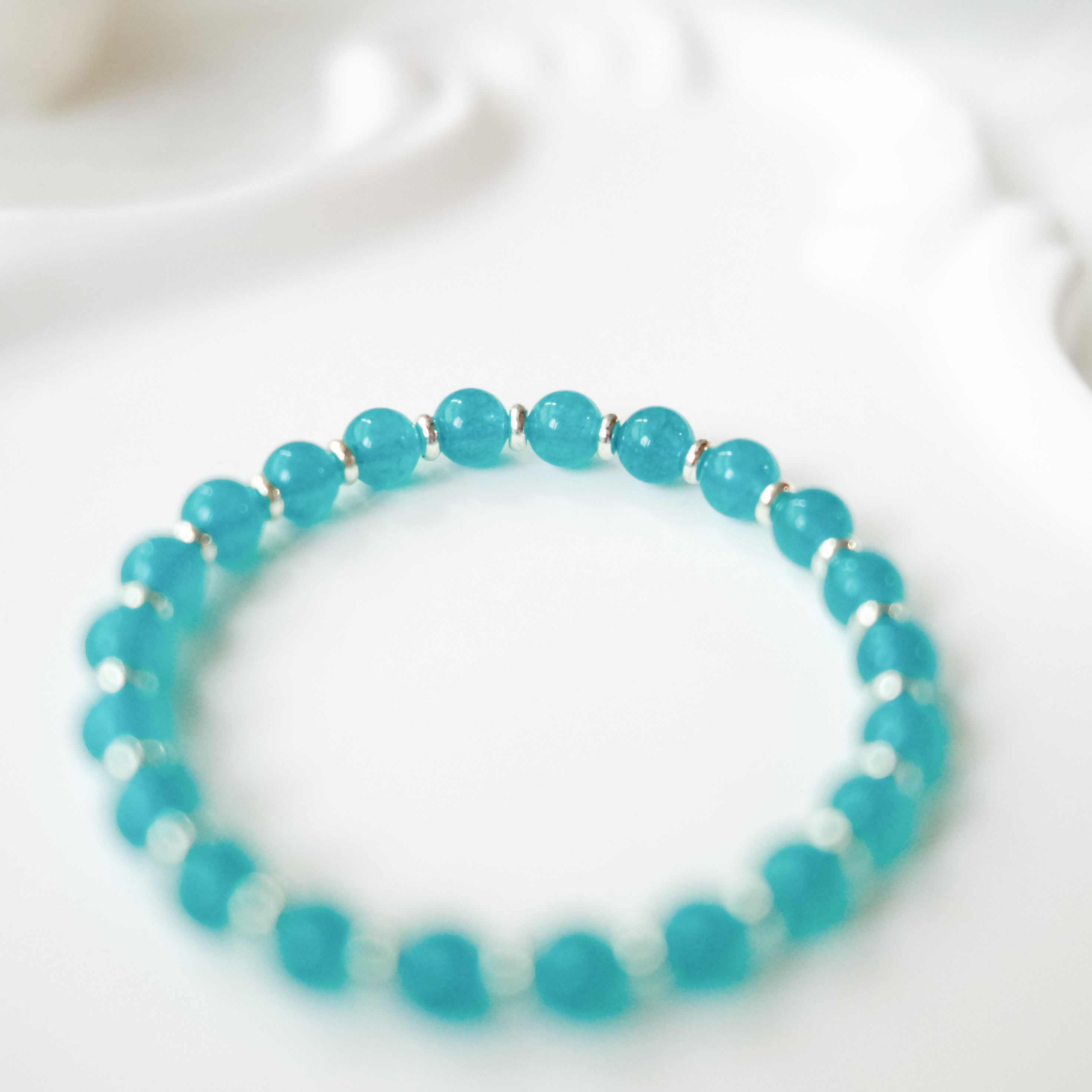 Calm & Courage – Amazonite Bracelet