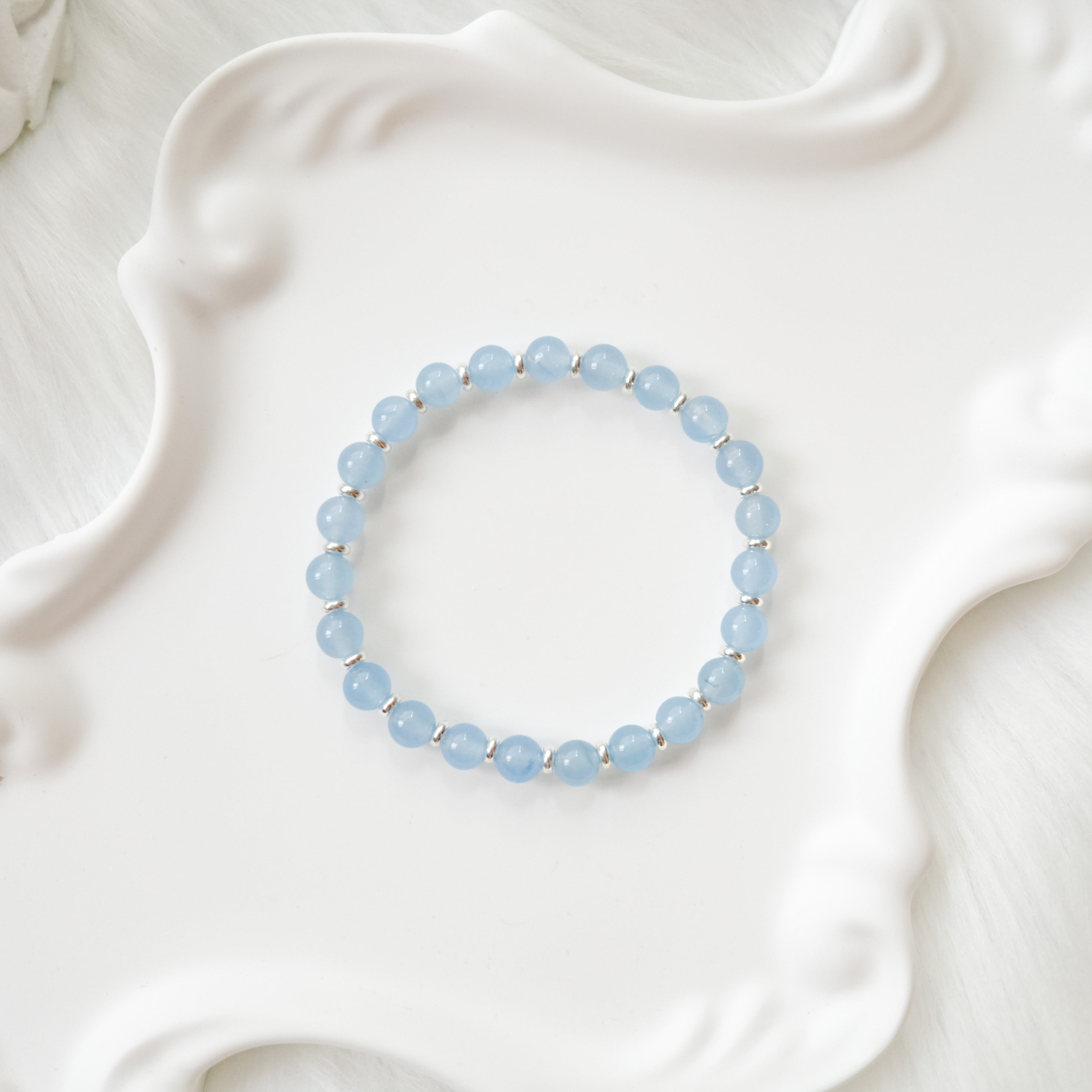 Clarity & Inner Peace– Aquamarine Bracelet
