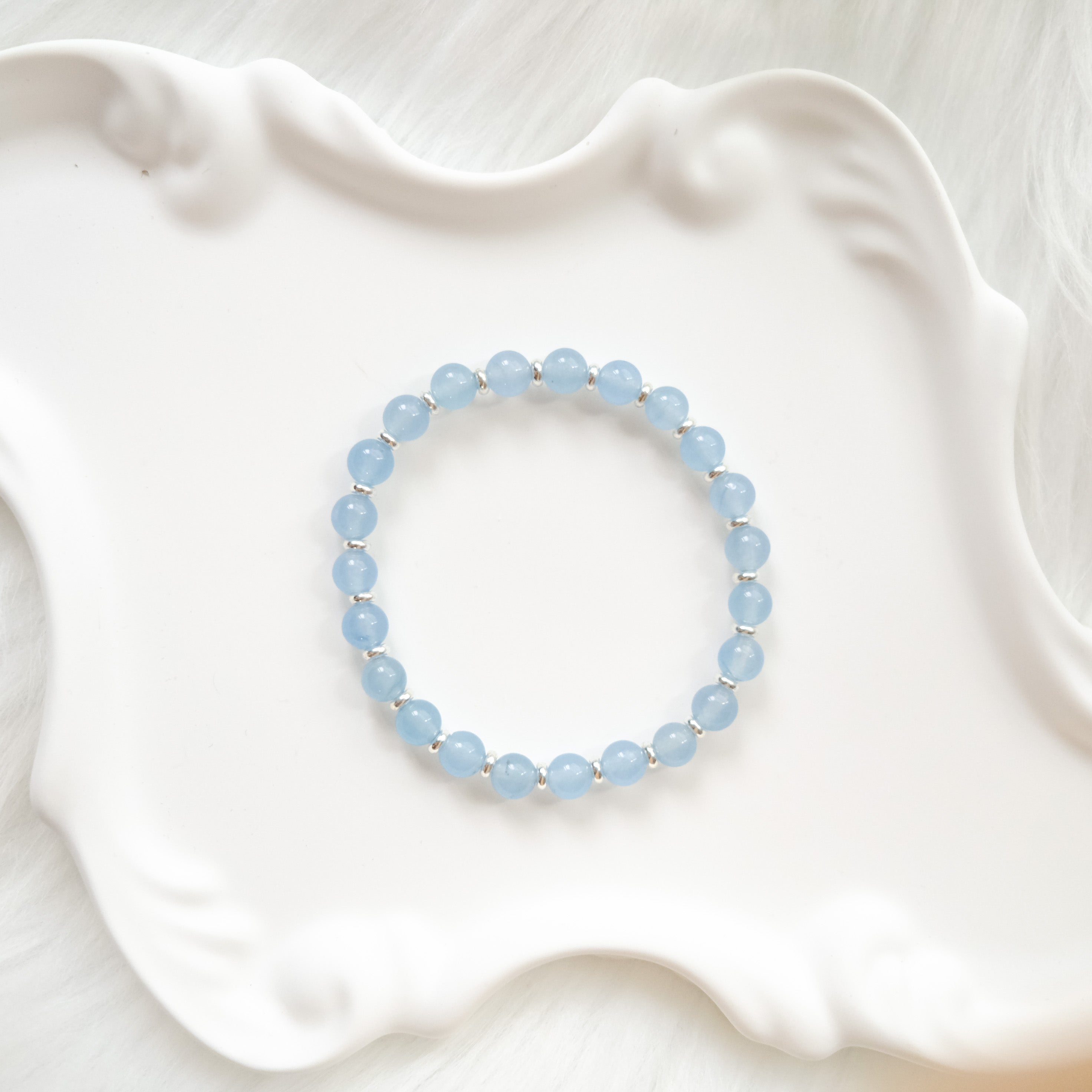 Clarity & Inner Peace– Aquamarine Bracelet