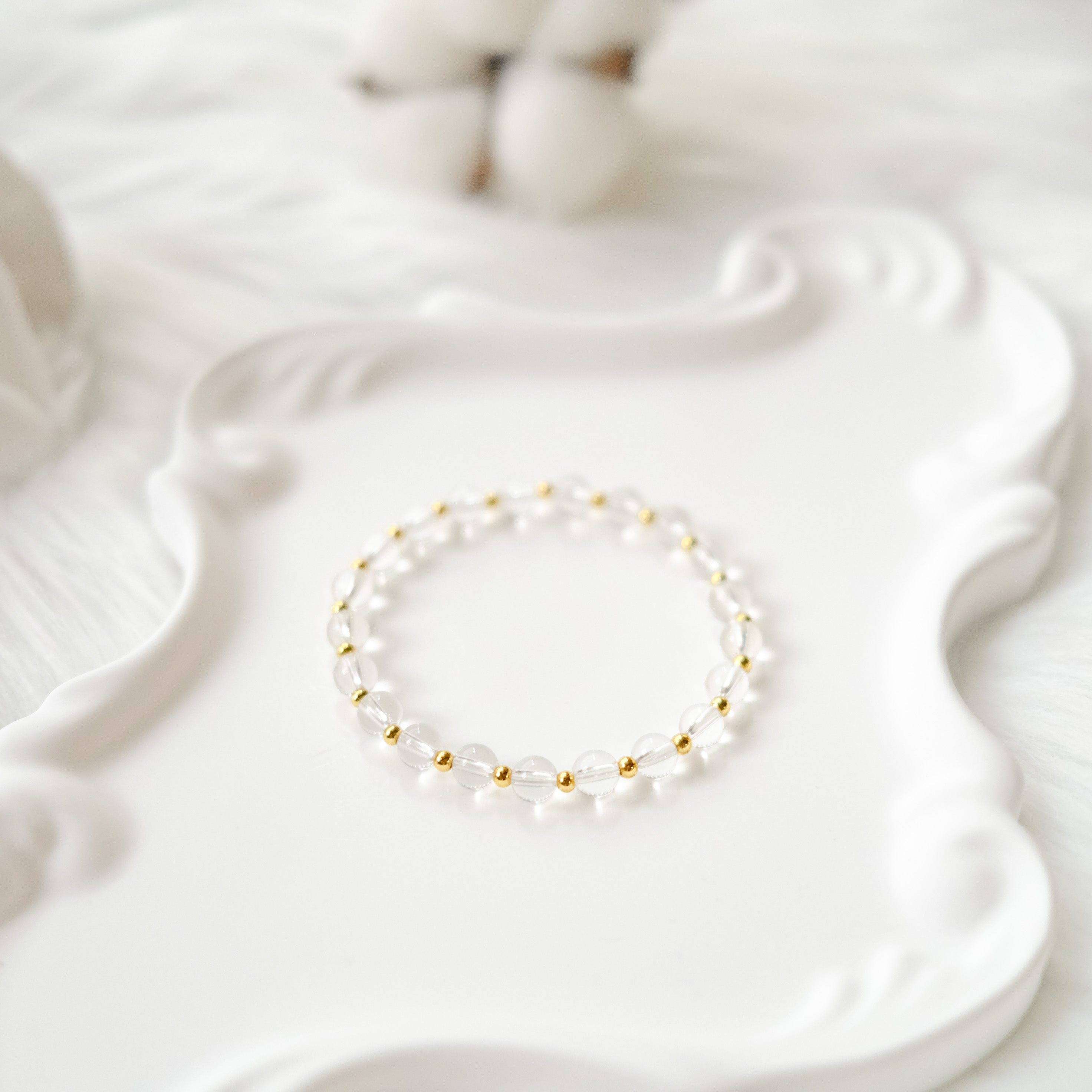 Clarity & Illumination – Clear Quartz Bracelet