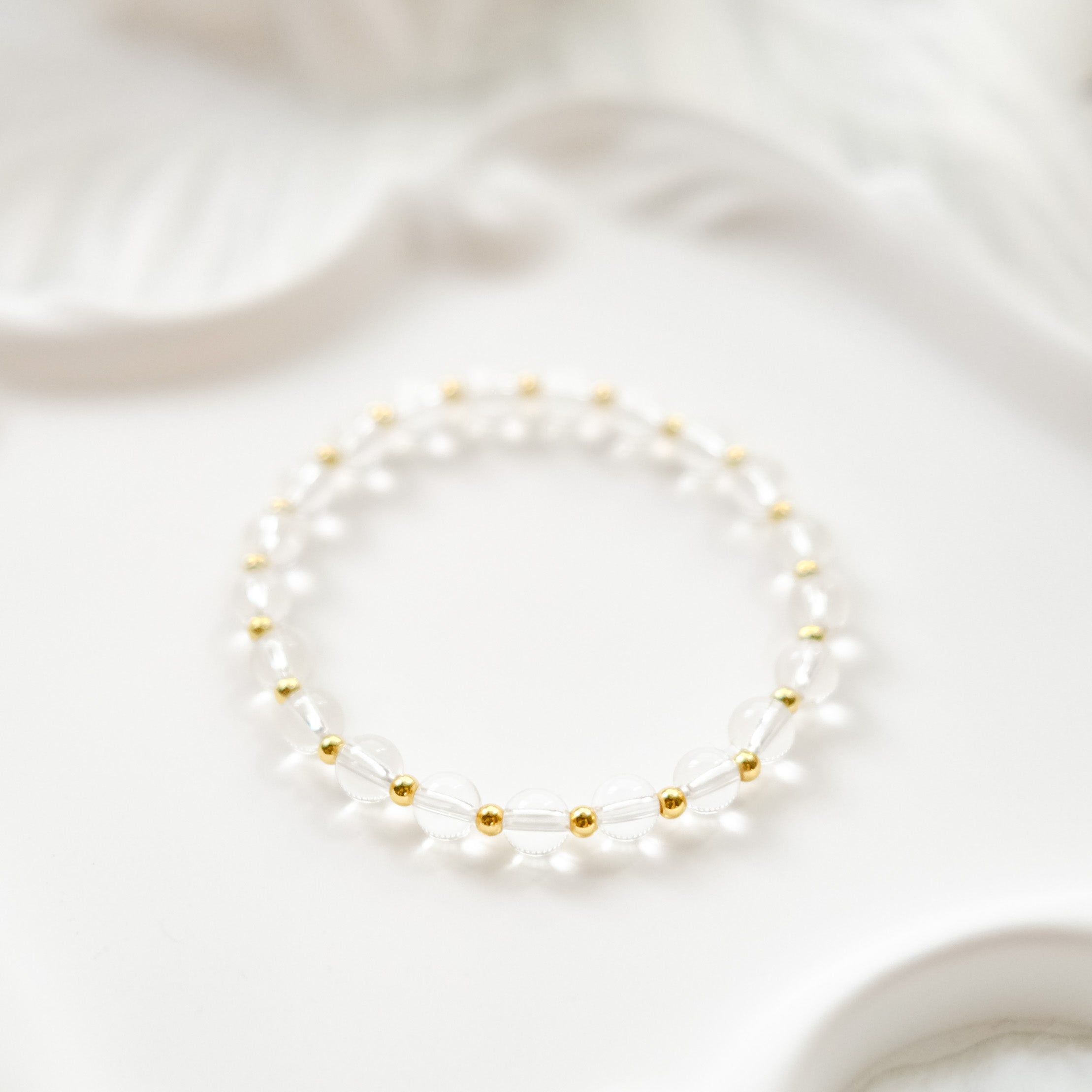 Clarity & Illumination – Clear Quartz Bracelet