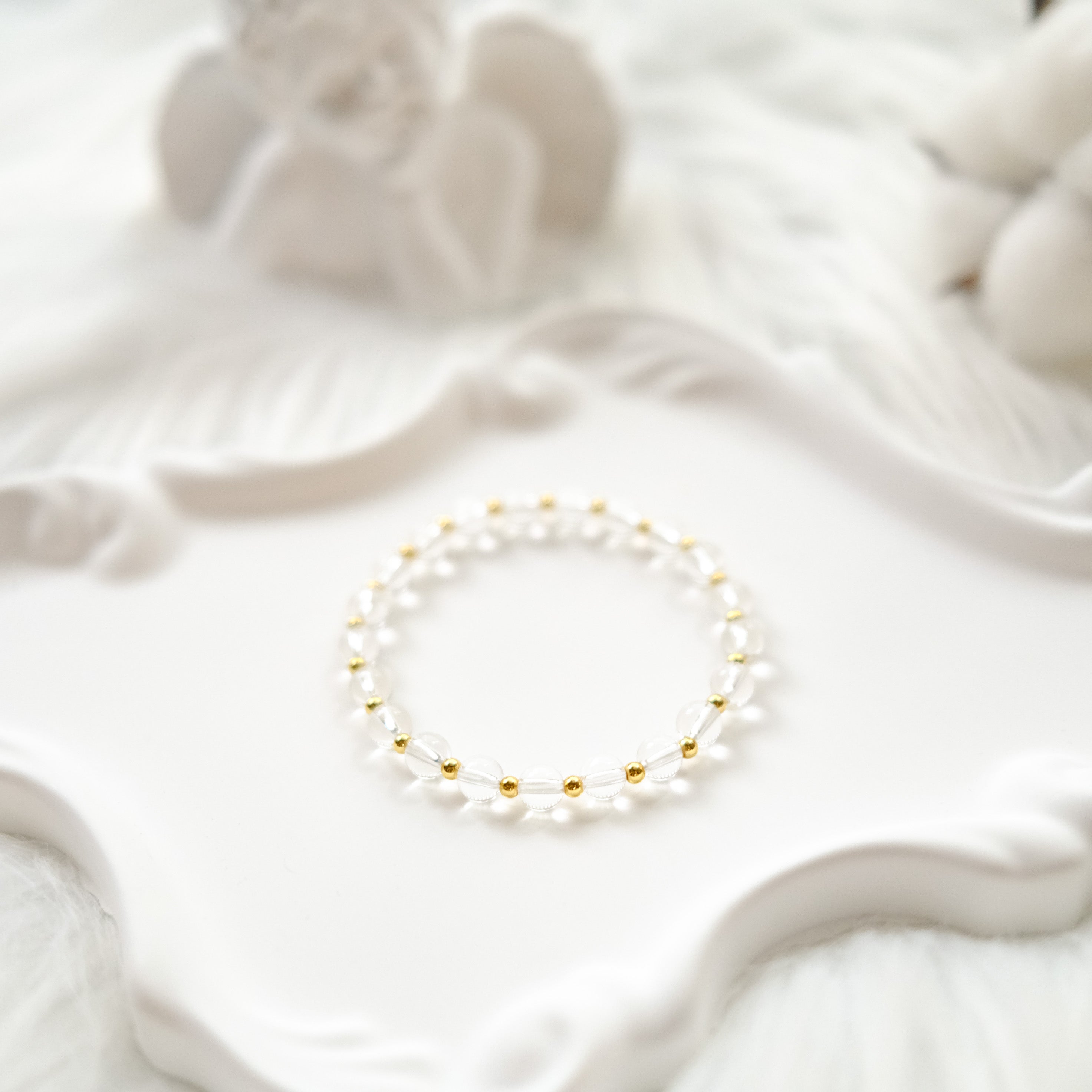 Clarity & Illumination – Clear Quartz Bracelet