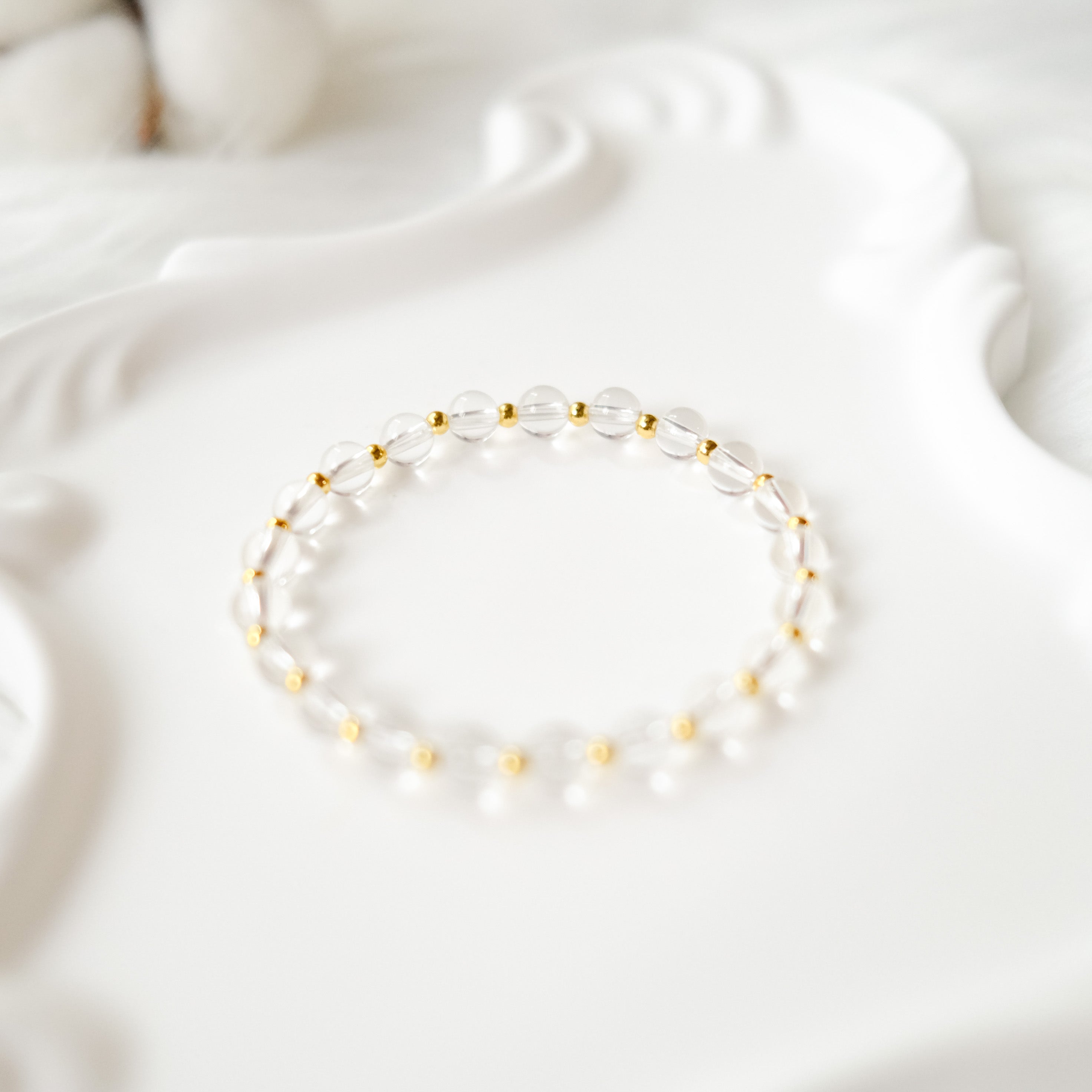 Clarity & Illumination – Clear Quartz Bracelet