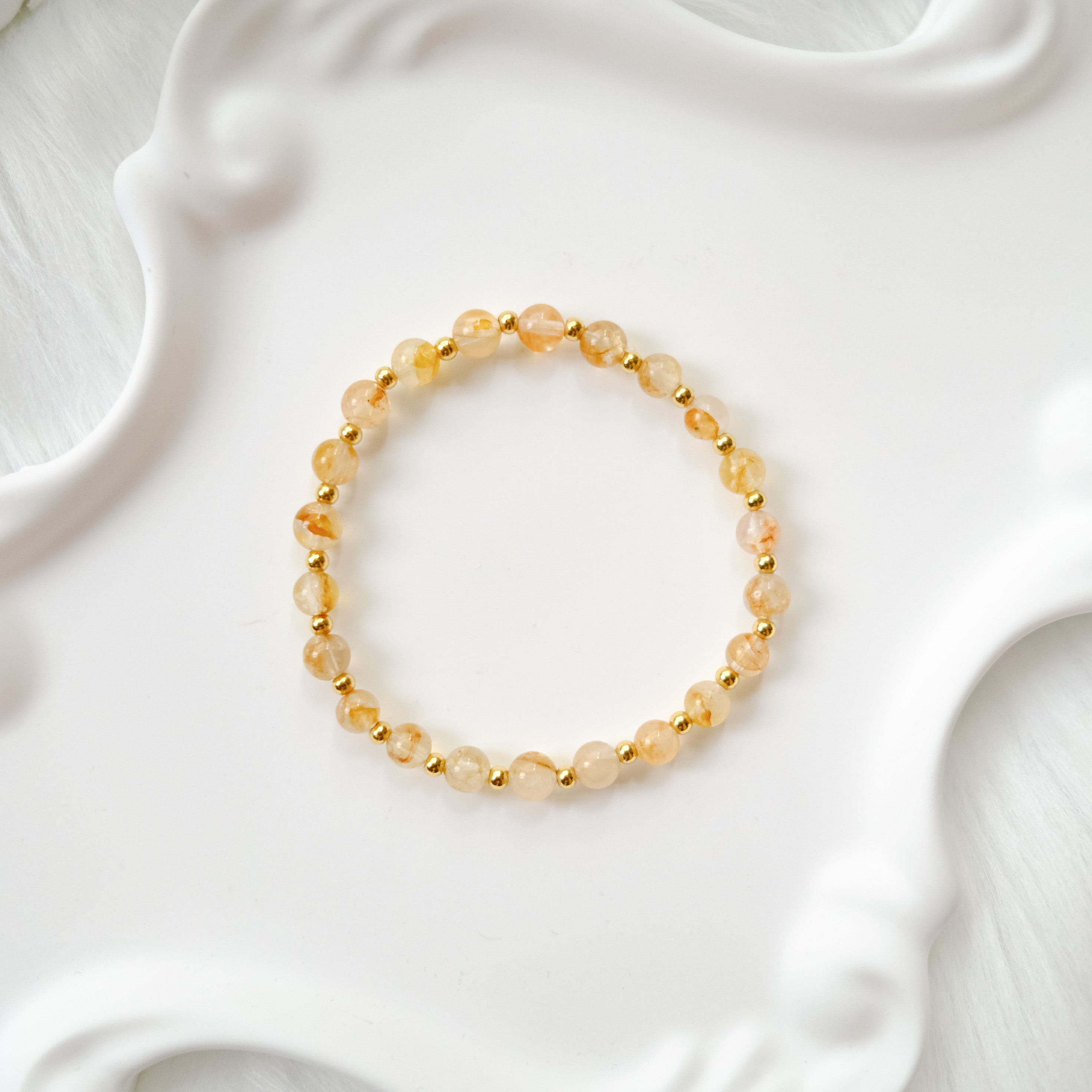 Abundance & Radiance – Golden Citrine Bracelet