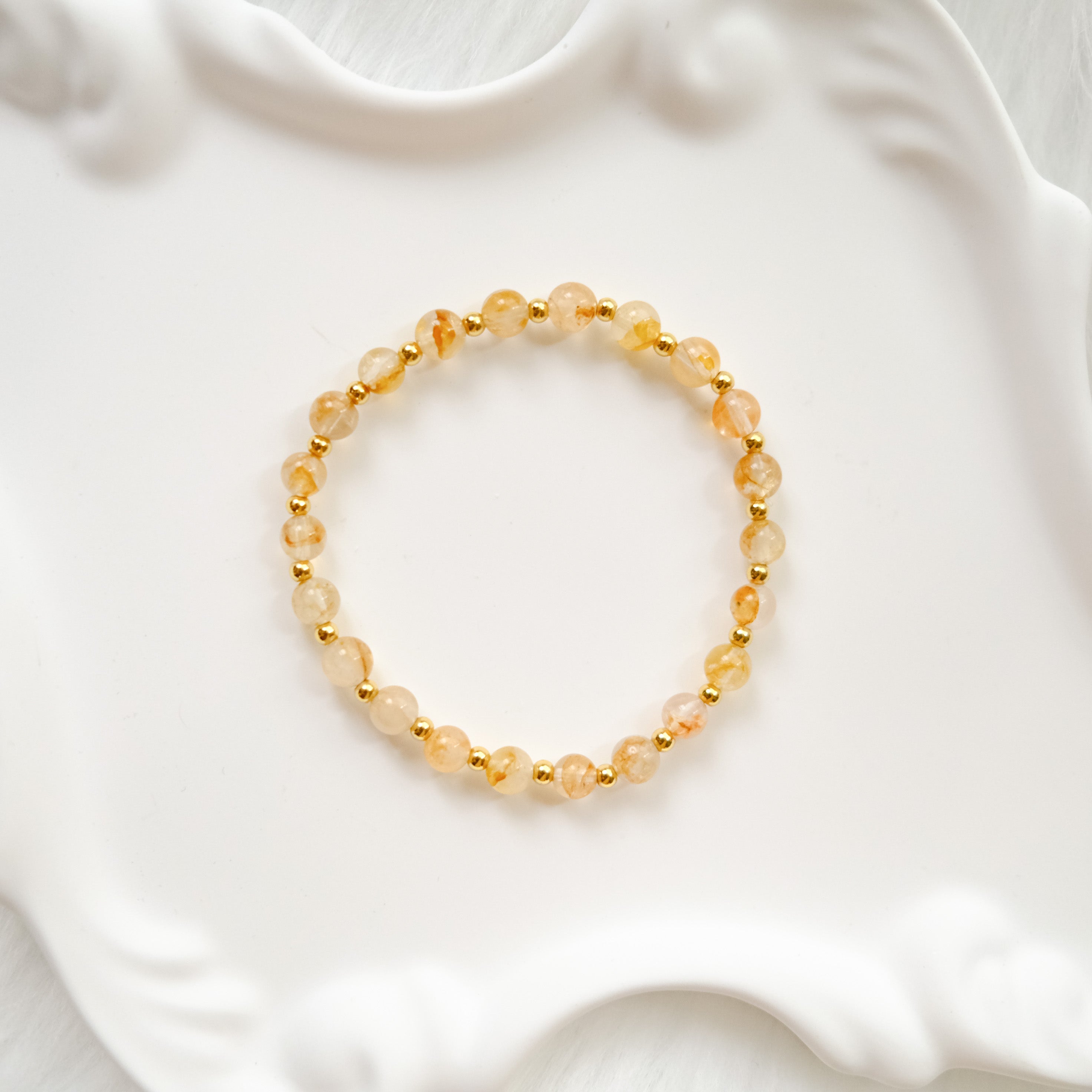 Abundance & Radiance – Golden Citrine Bracelet
