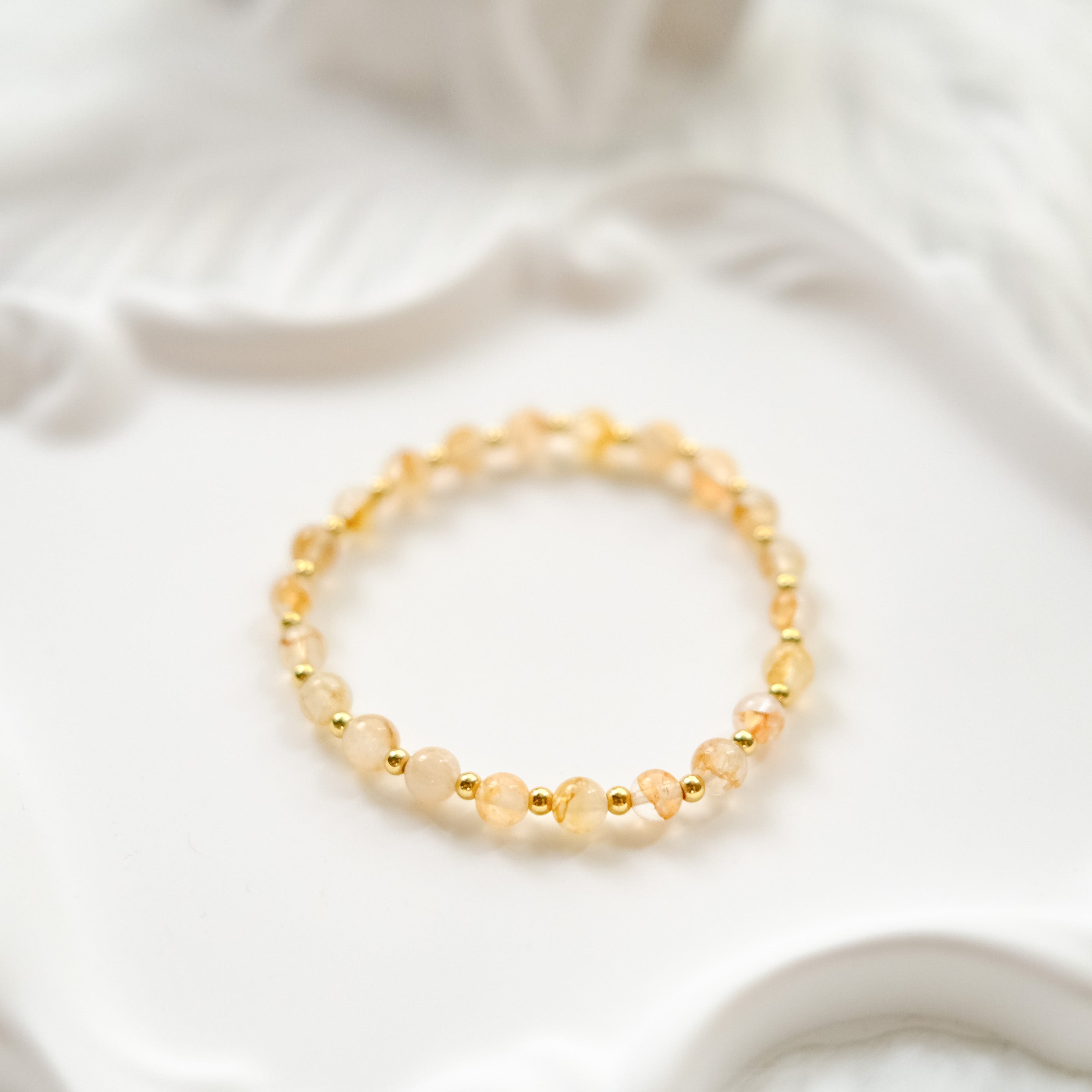 Abundance & Radiance – Golden Citrine Bracelet