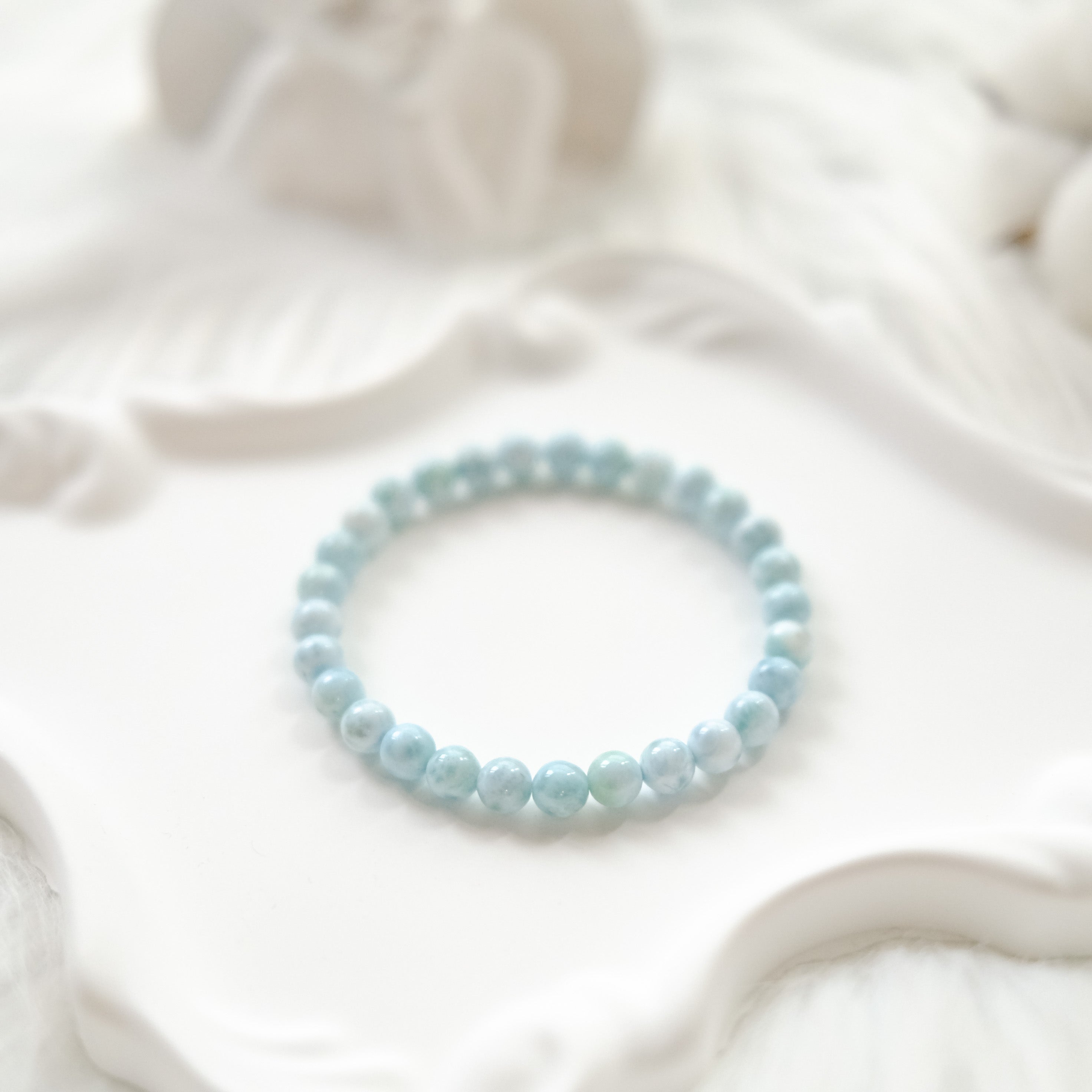 Calm & Clarity – Larimar Bracelet