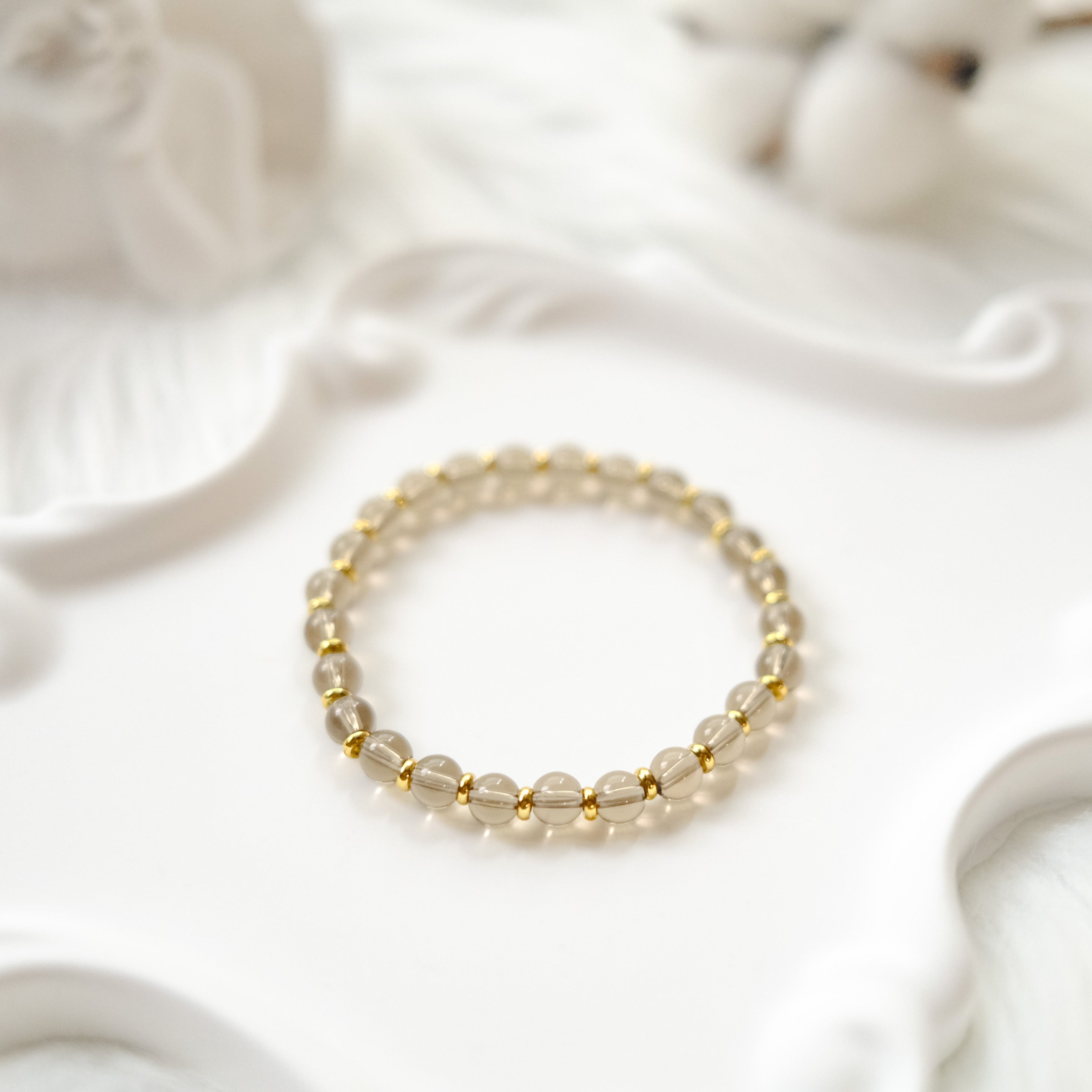 Grounding & Clarity – Smoky Quartz Bracelet