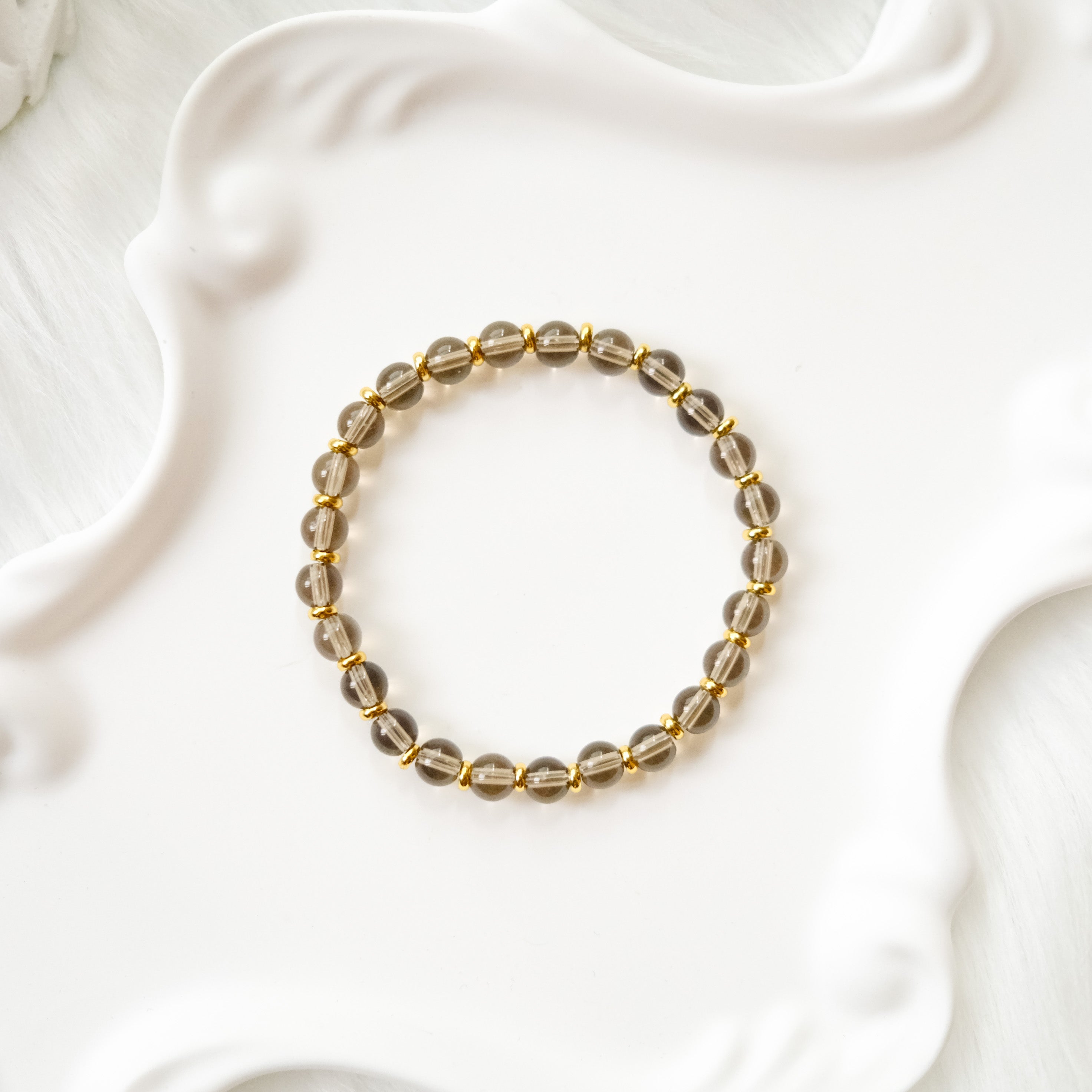 Grounding & Clarity – Smoky Quartz Bracelet