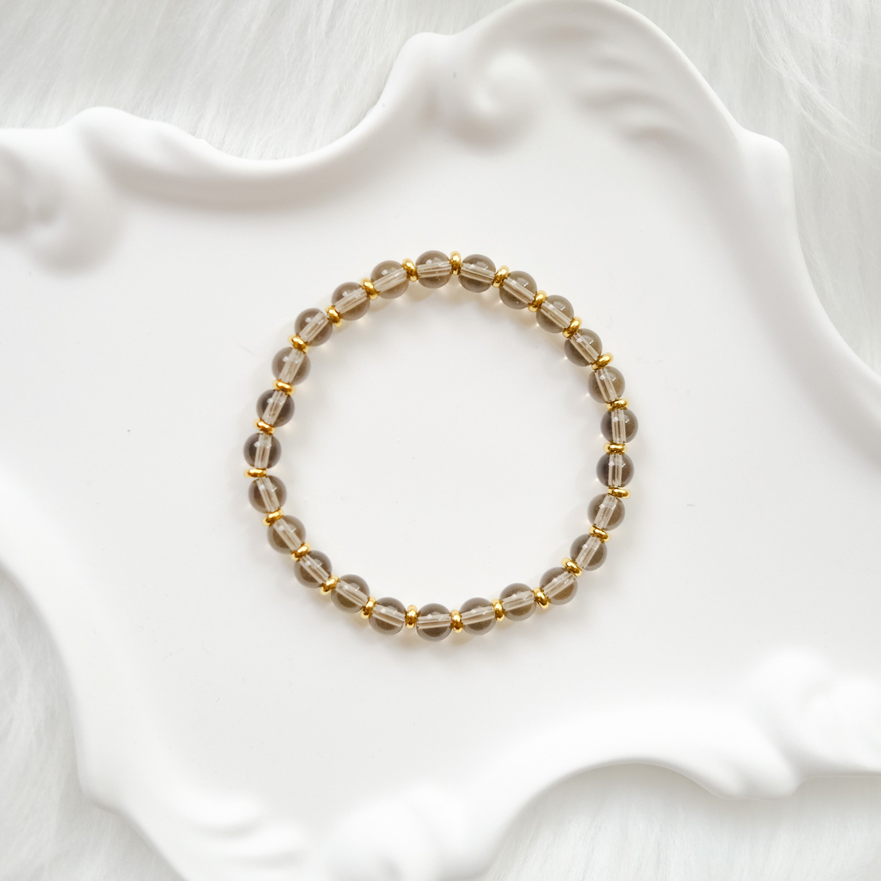 Grounding & Clarity – Smoky Quartz Bracelet