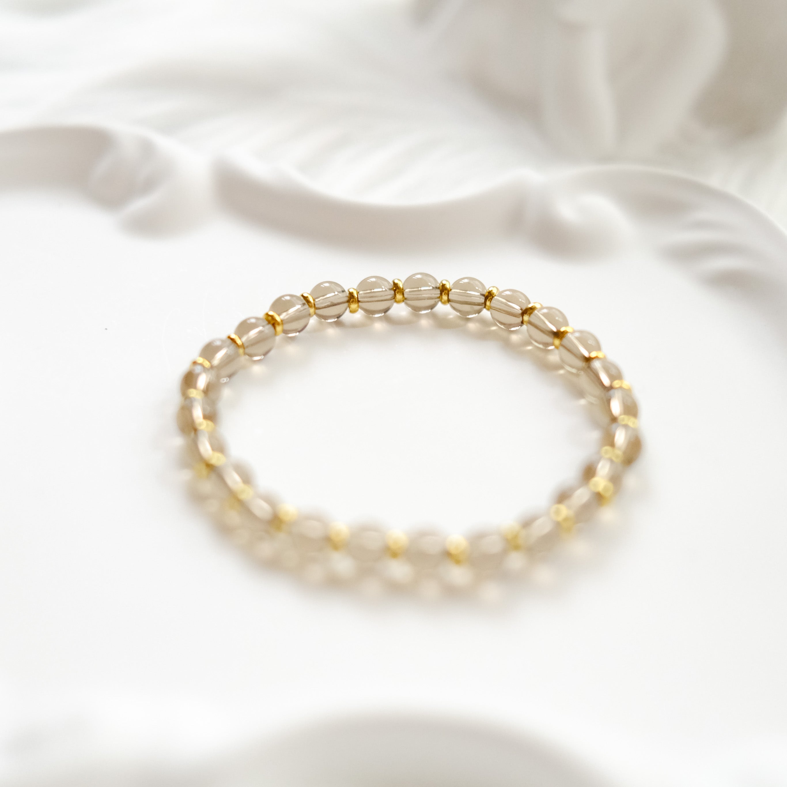 Grounding & Clarity – Smoky Quartz Bracelet