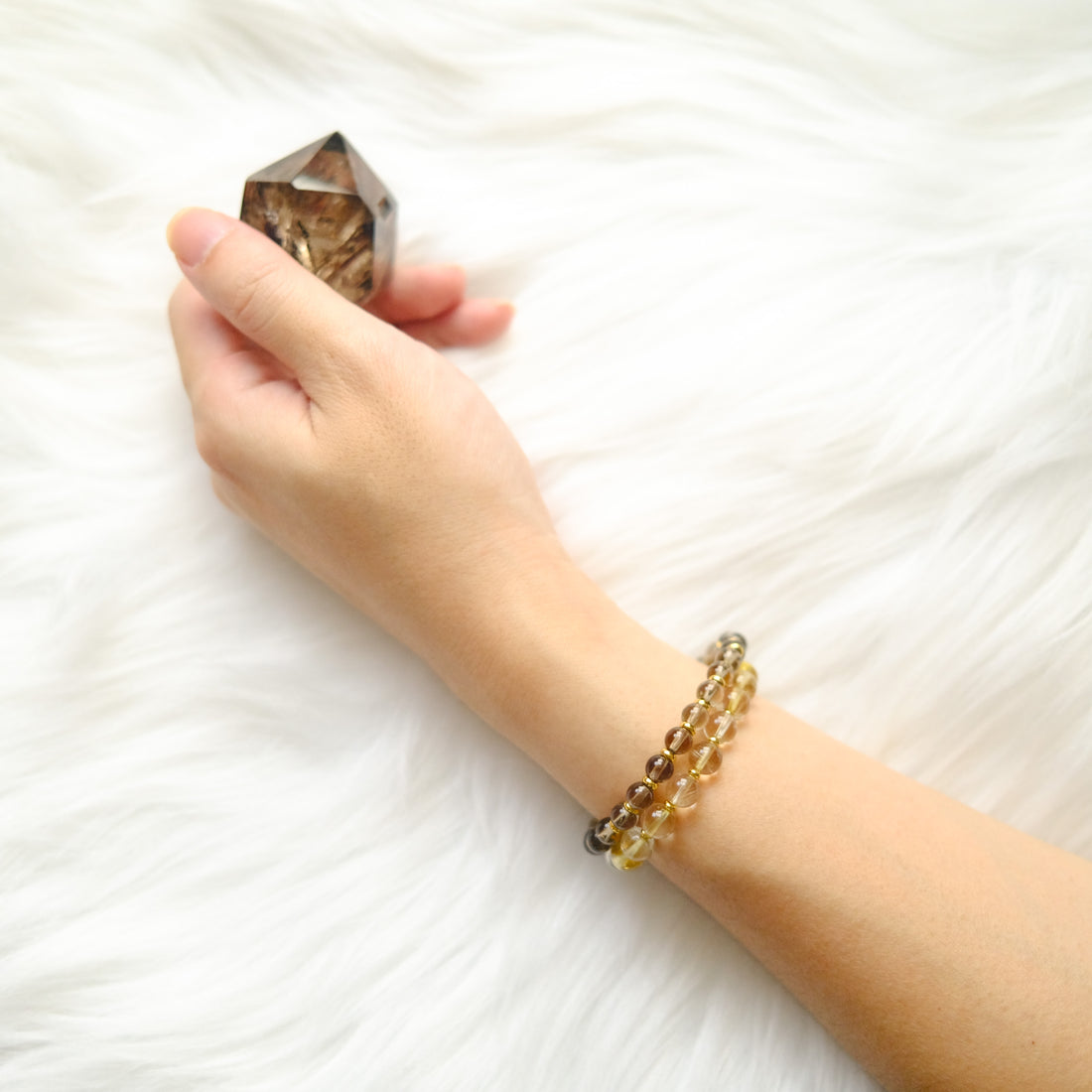 Grounding & Clarity – Smoky Quartz Bracelet