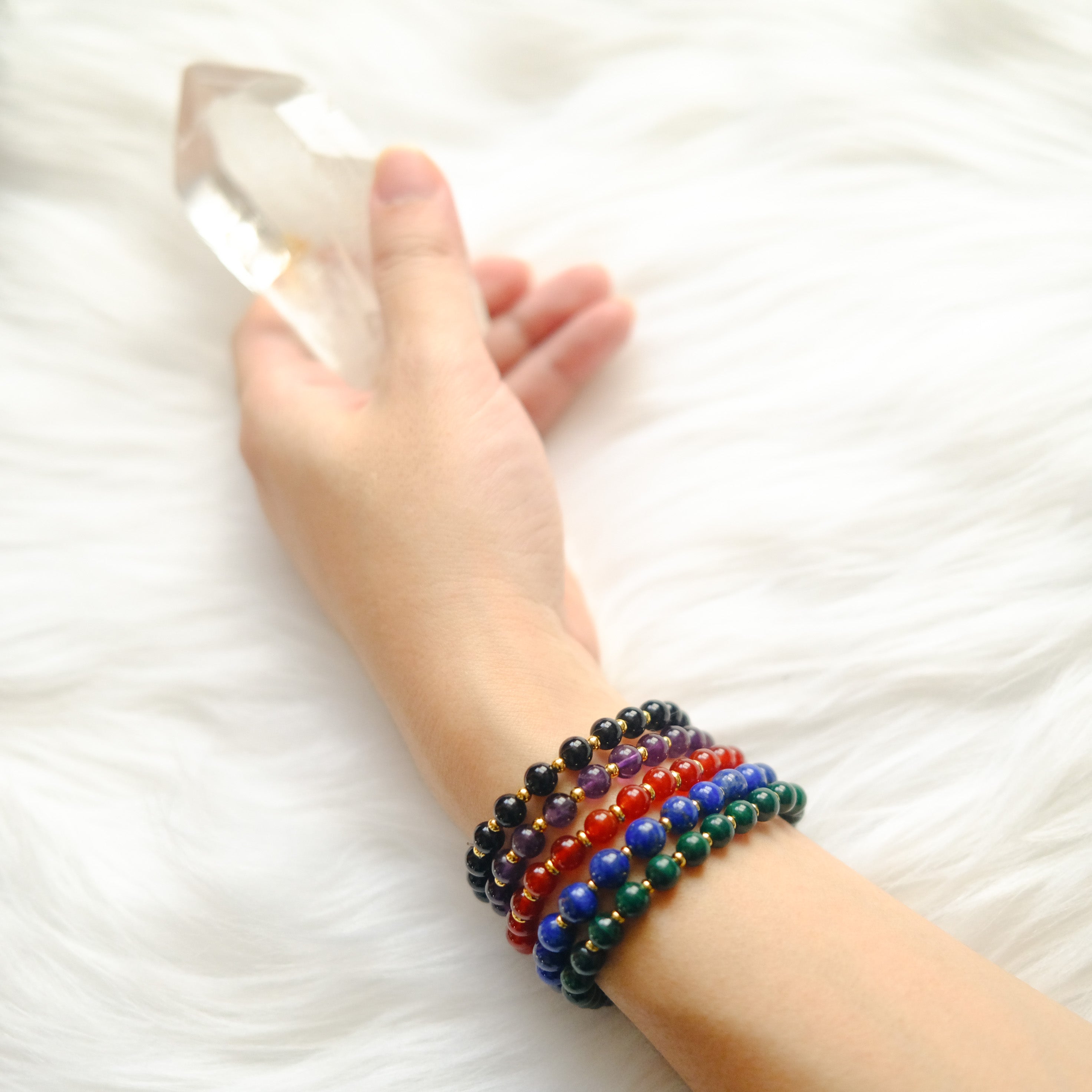 Vitality & Inner Strength – Red Agate Bracelet