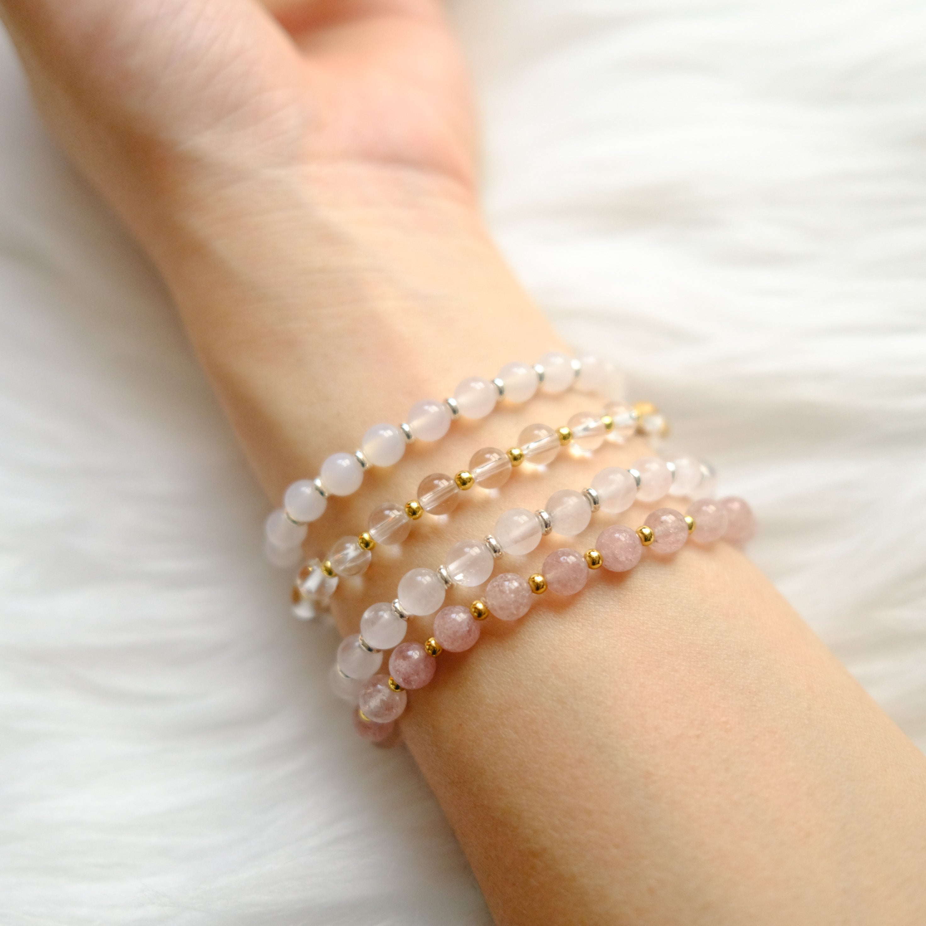 Clarity & Illumination – Clear Quartz Bracelet