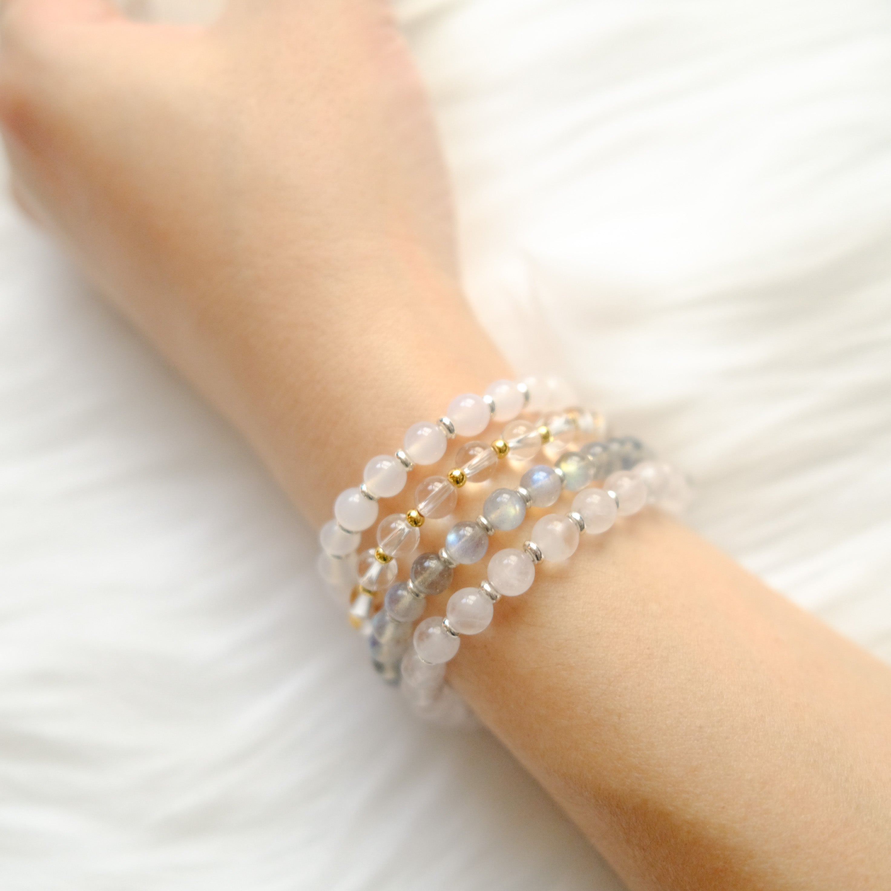 Clarity & Illumination – Clear Quartz Bracelet