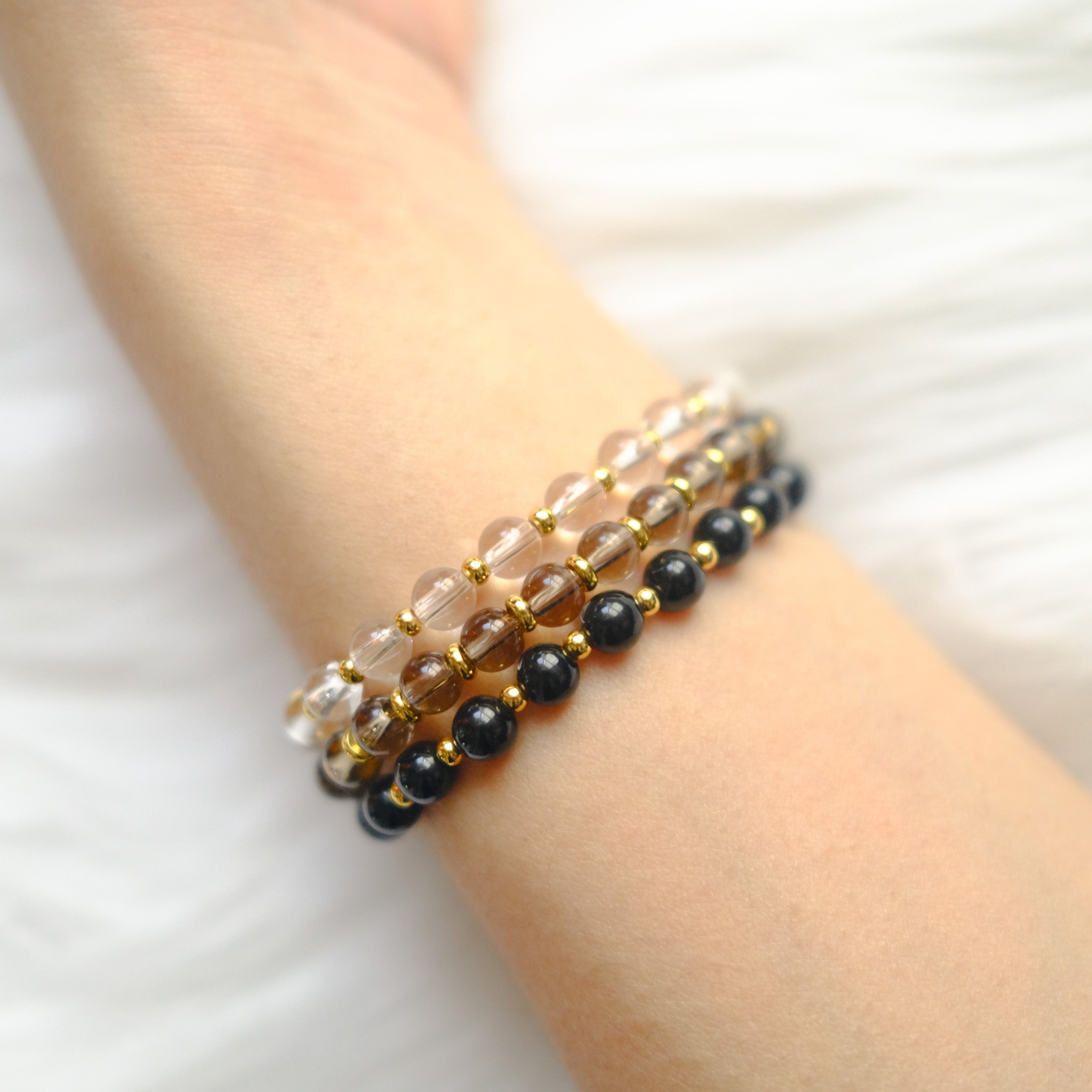 Grounding & Clarity – Smoky Quartz Bracelet