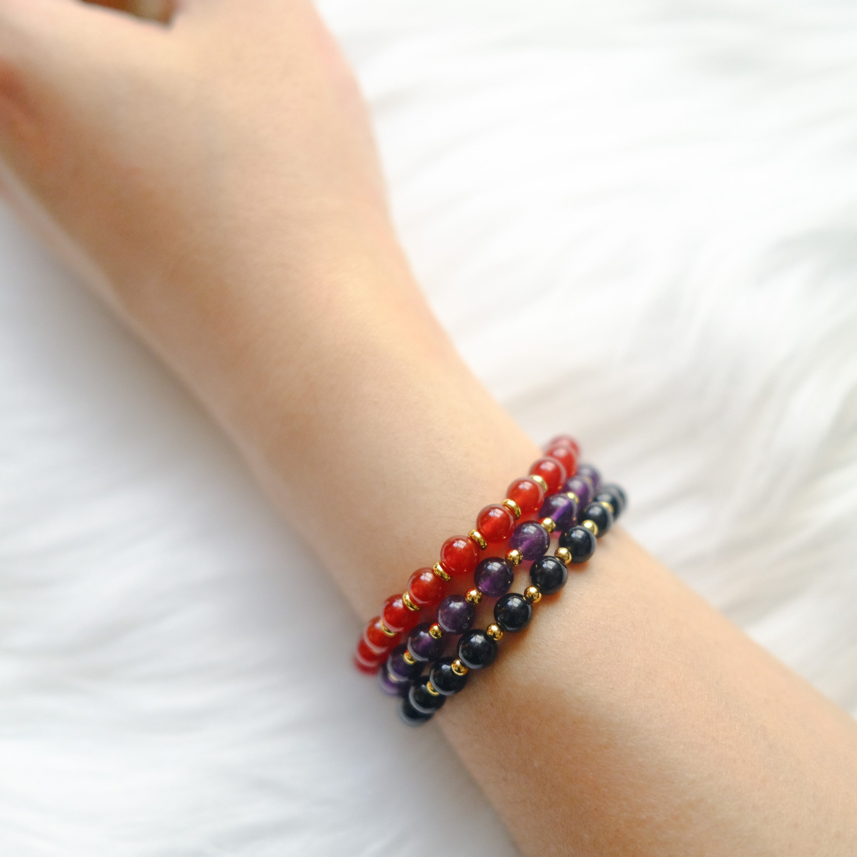 Intuition & Inner Peace – Amethyst Bracelet