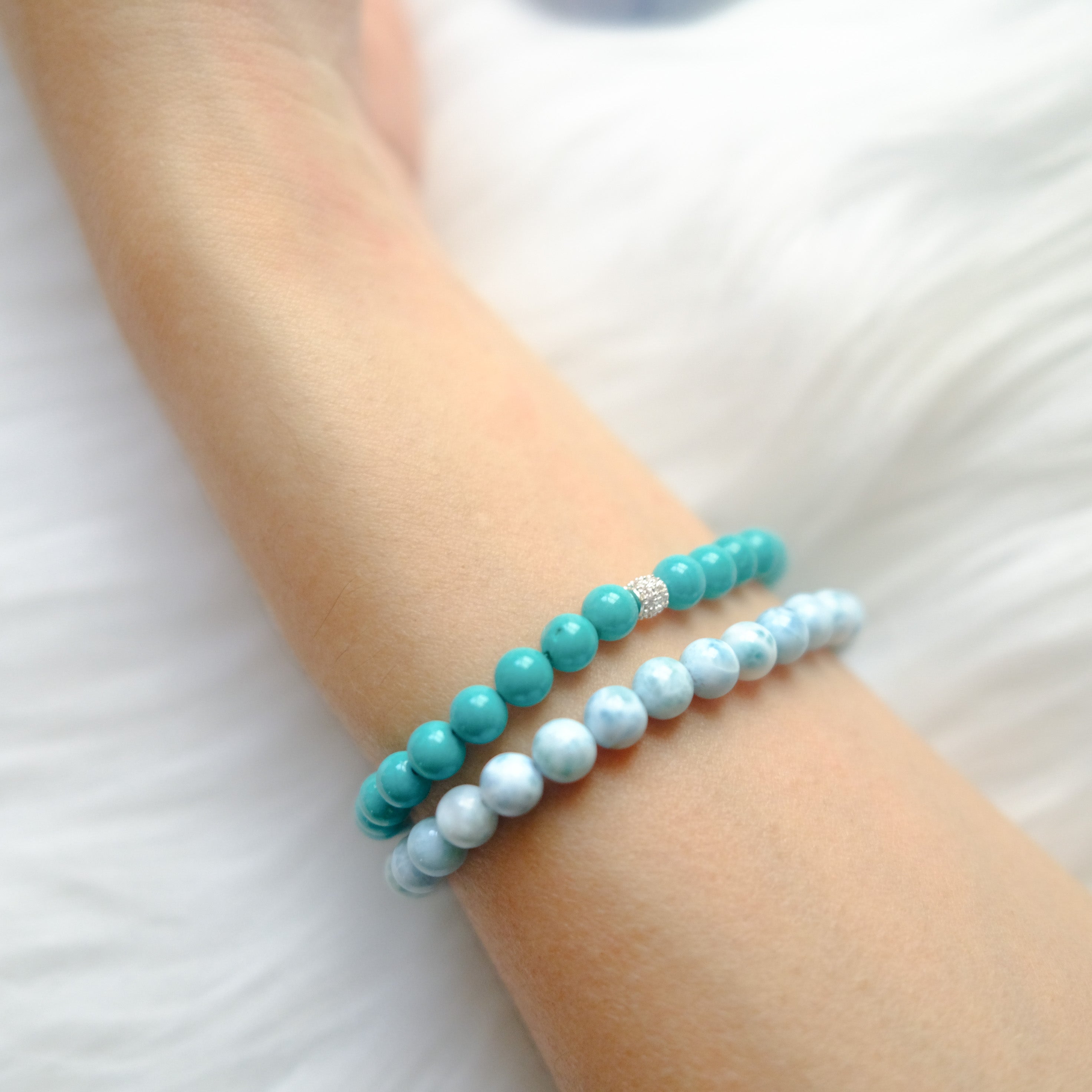 Emotional Harmony & Protection – Turquoise Bracelet