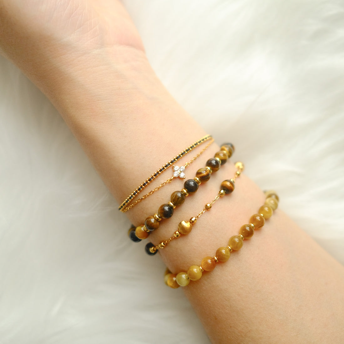 Confidence & Inner Strength – Golden Tiger’s Eye Bracelet