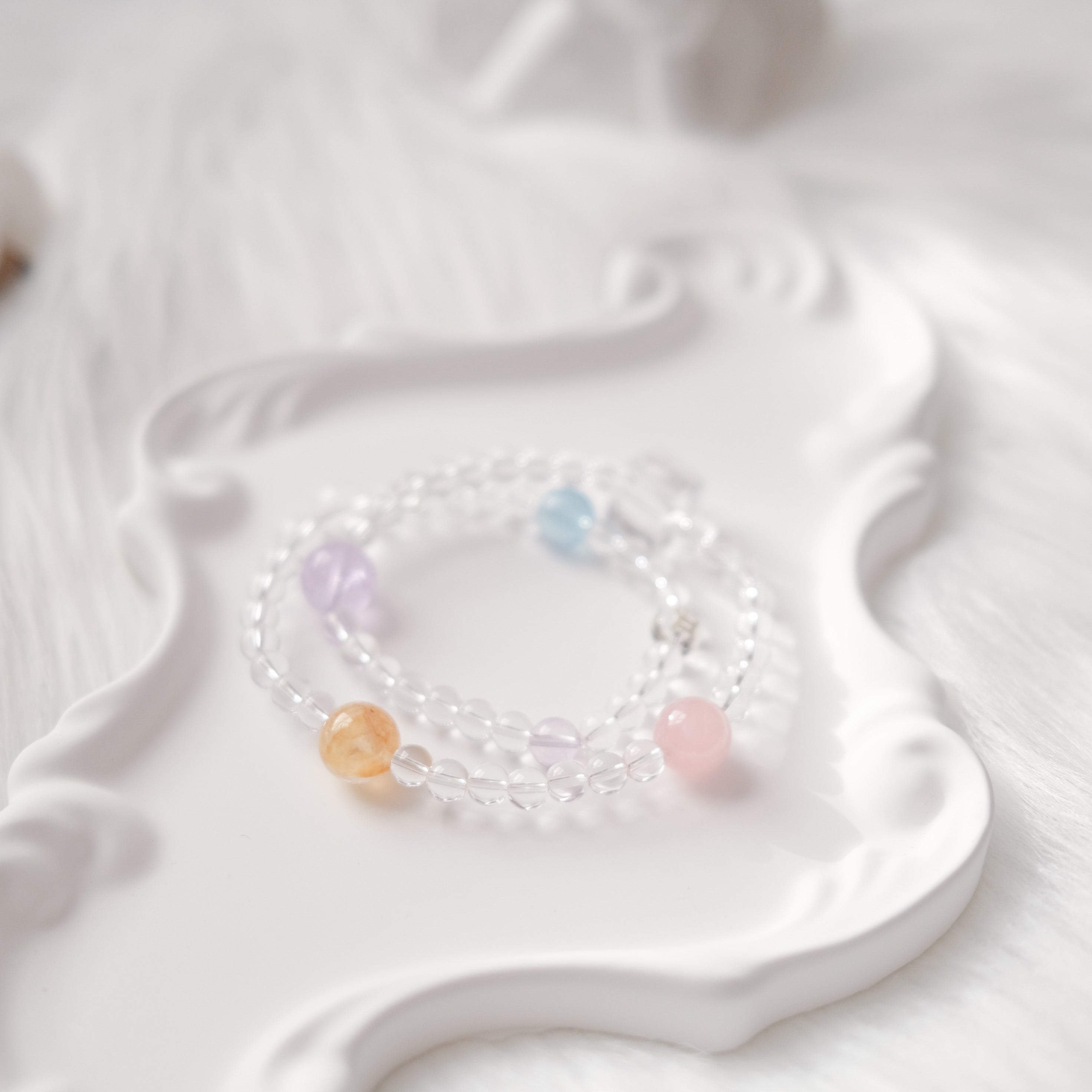 ♊ Gemini · Balance & Expression Double Layer Bracelet