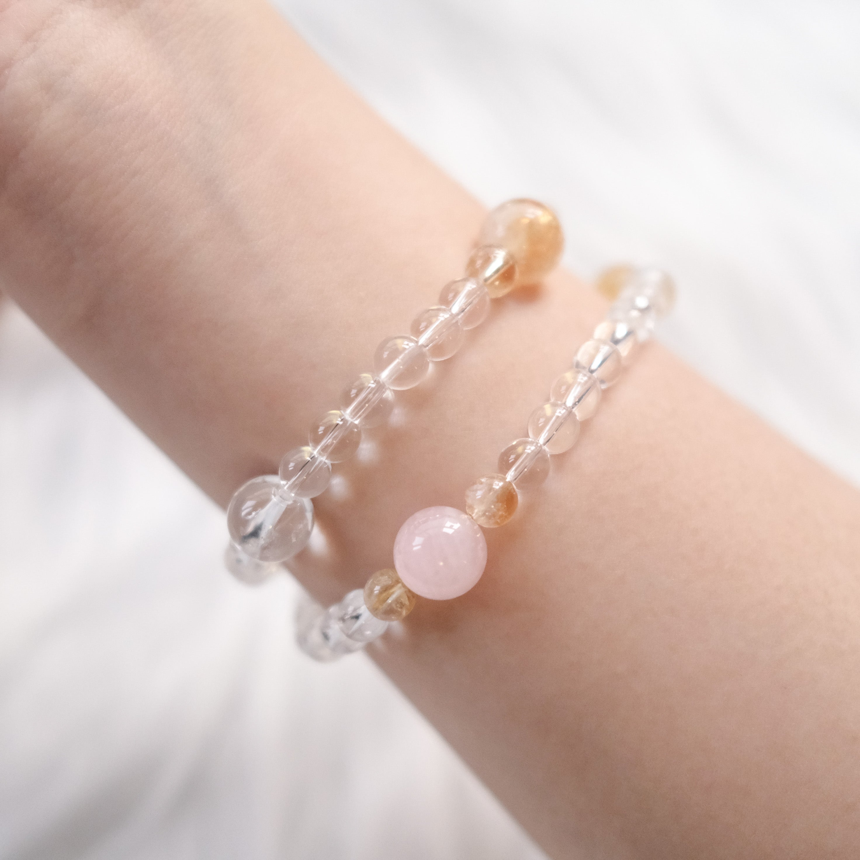 ♉ Taurus · Grounded Abundance Double Layer Bracelet