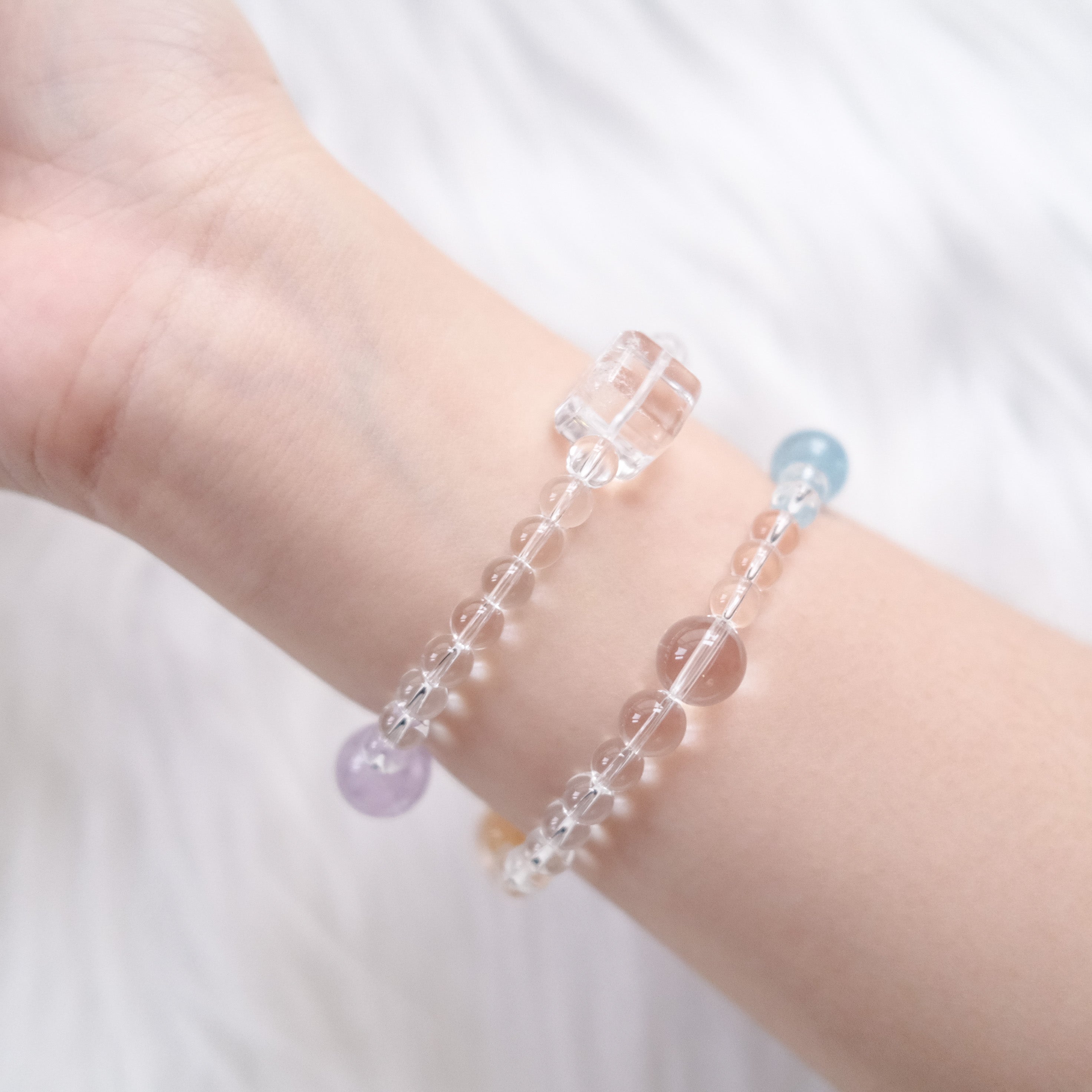 ♊ Gemini · Balance & Expression Double Layer Bracelet