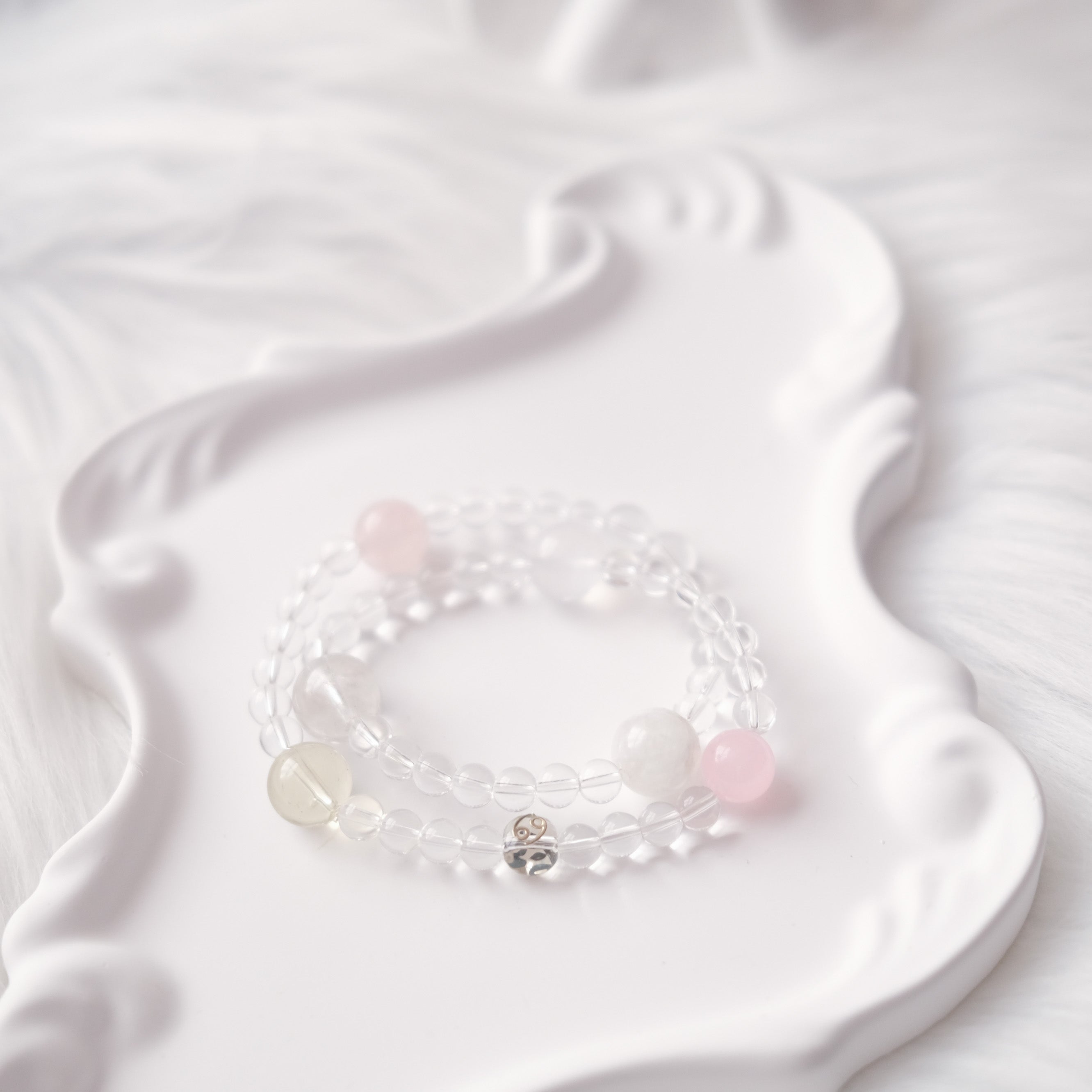 ♋ Cancer · Emotional Safety Double Layer Bracelet