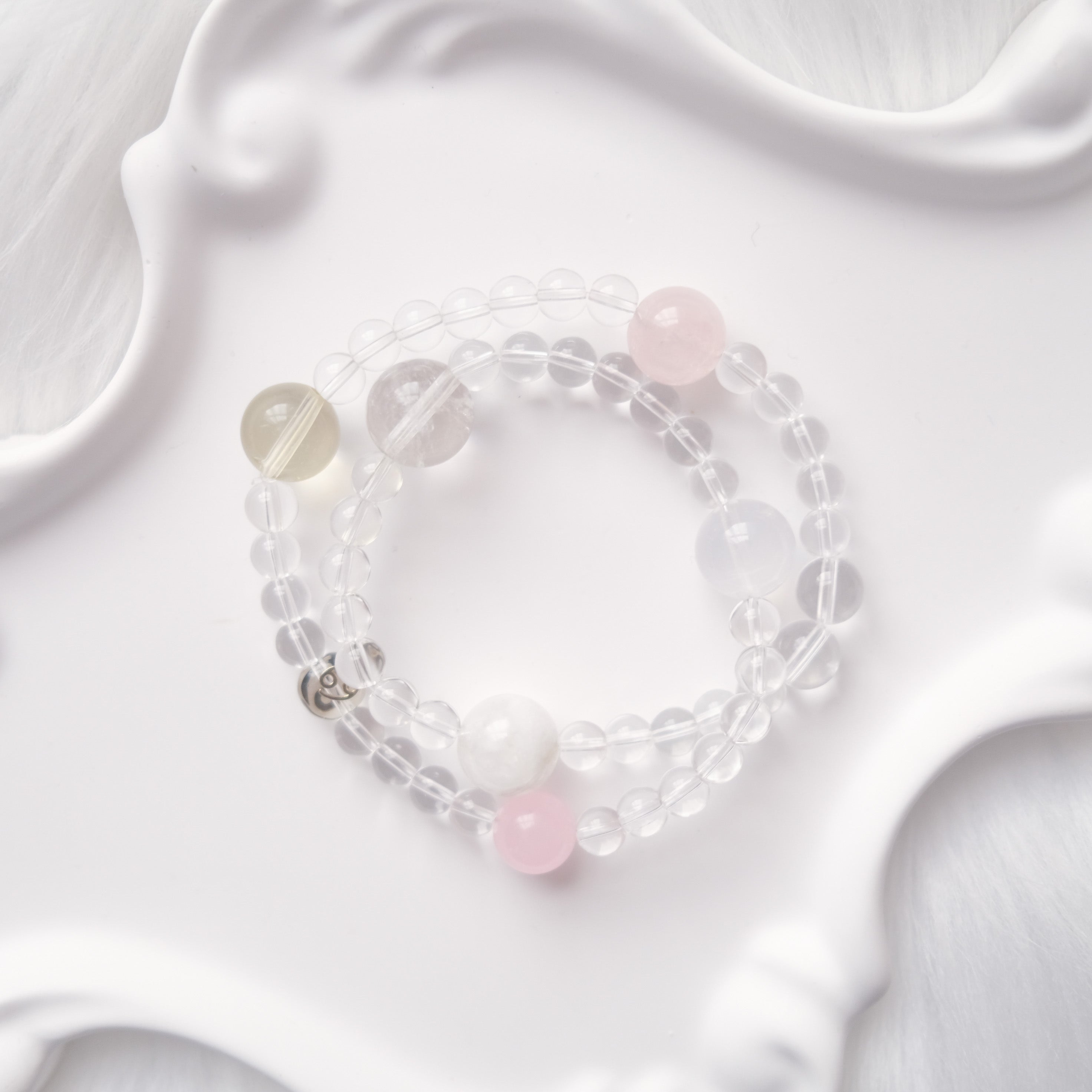 ♋ Cancer · Emotional Safety Double Layer Bracelet