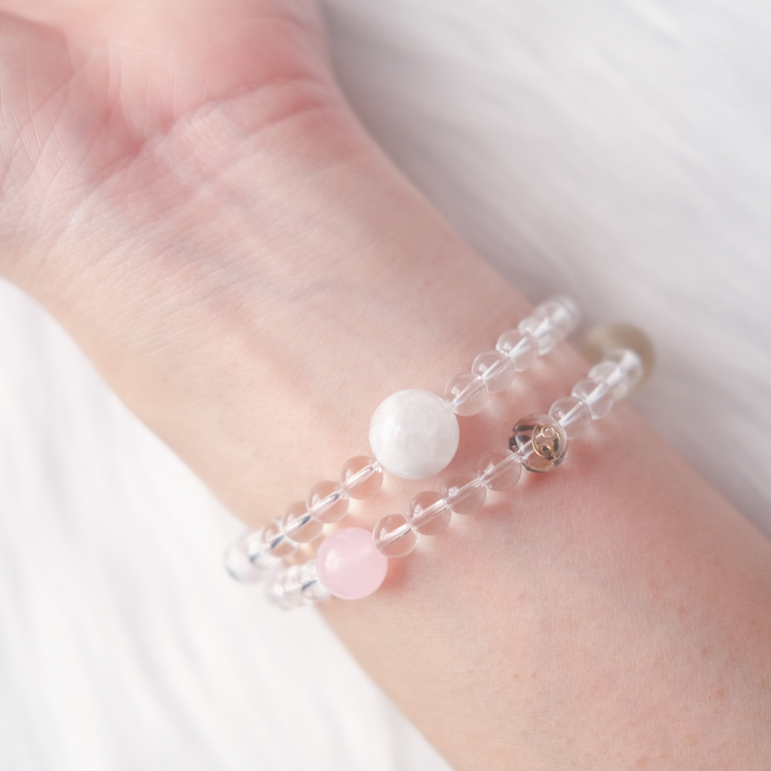 ♋ Cancer · Emotional Safety Double Layer Bracelet